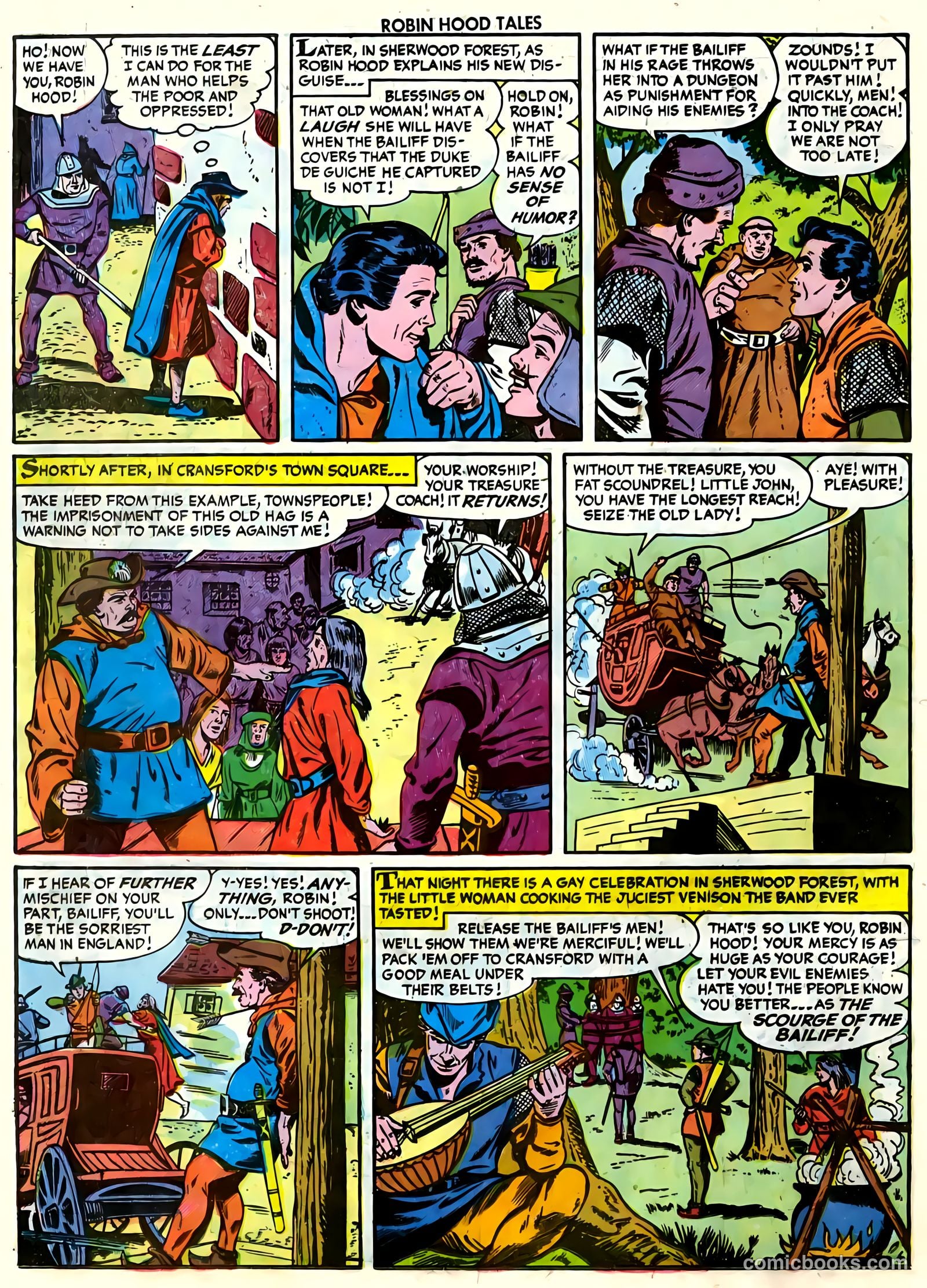 Robin Hood Tales #2 (1956) — page 18 of 36