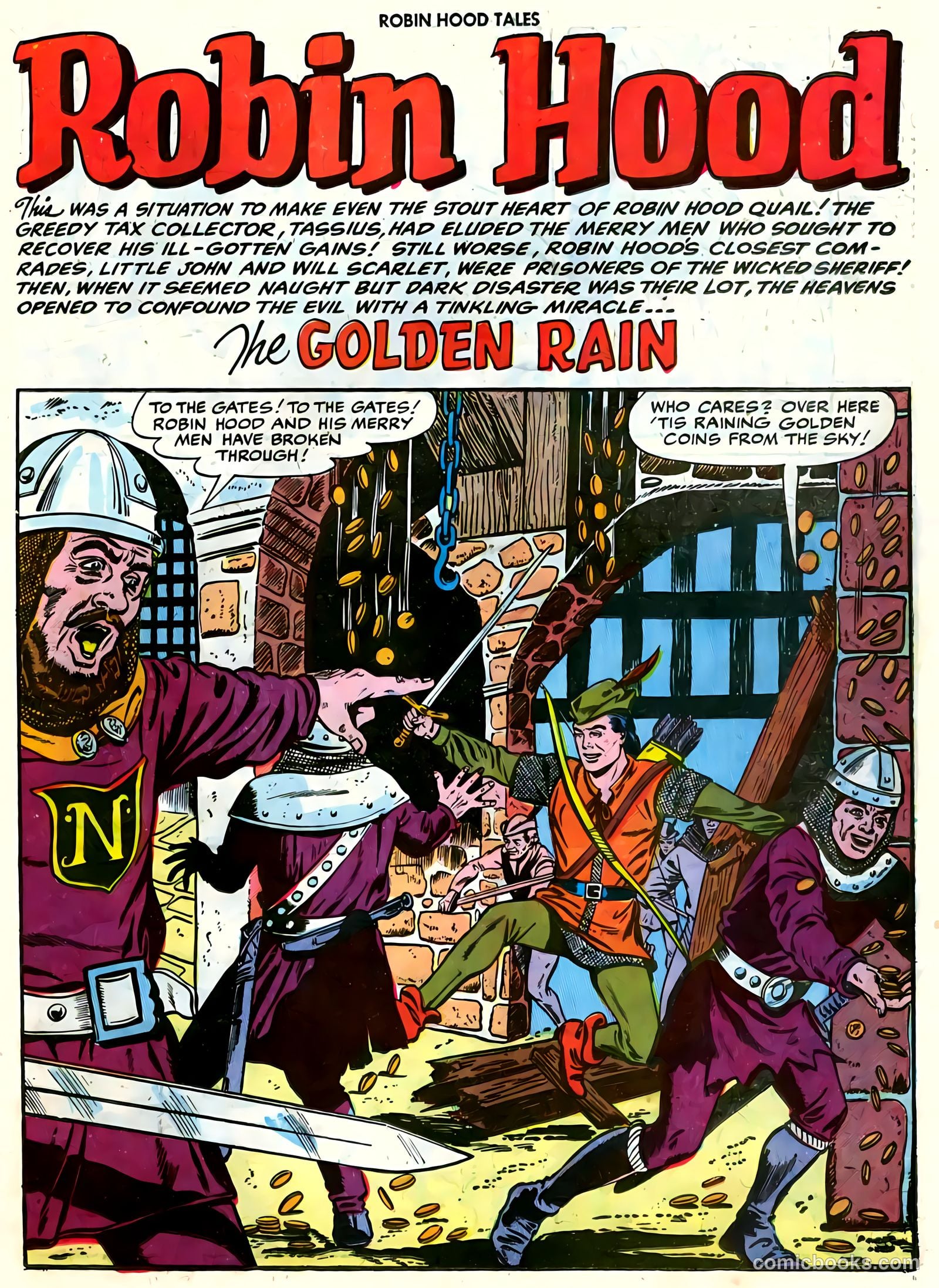Robin Hood Tales #2 (1956) — page 19 of 36