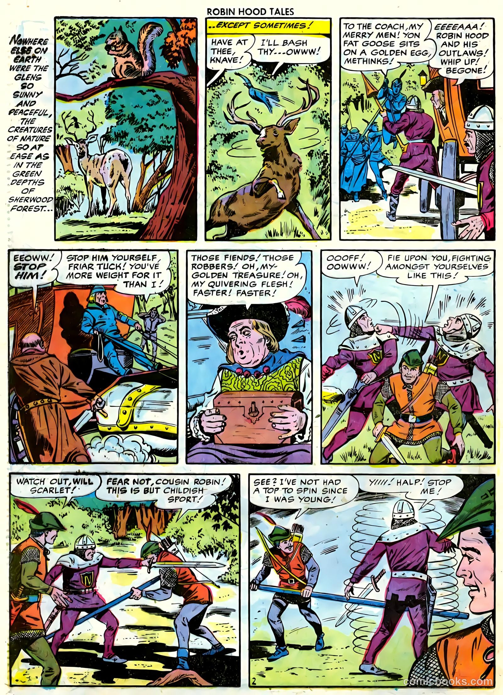 Robin Hood Tales #2 (1956) — page 20 of 36
