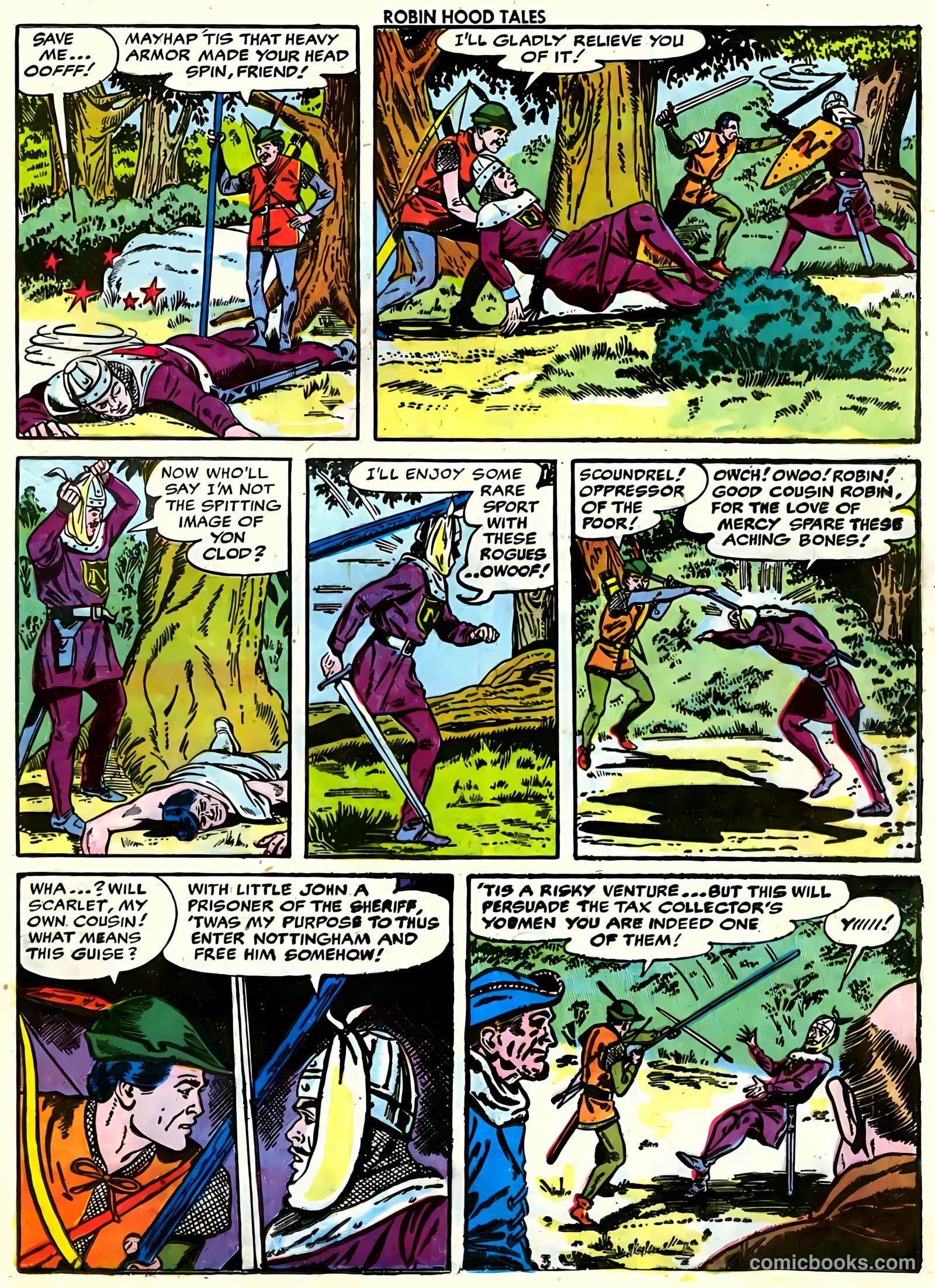 Robin Hood Tales #2 (1956) — page 21 of 36