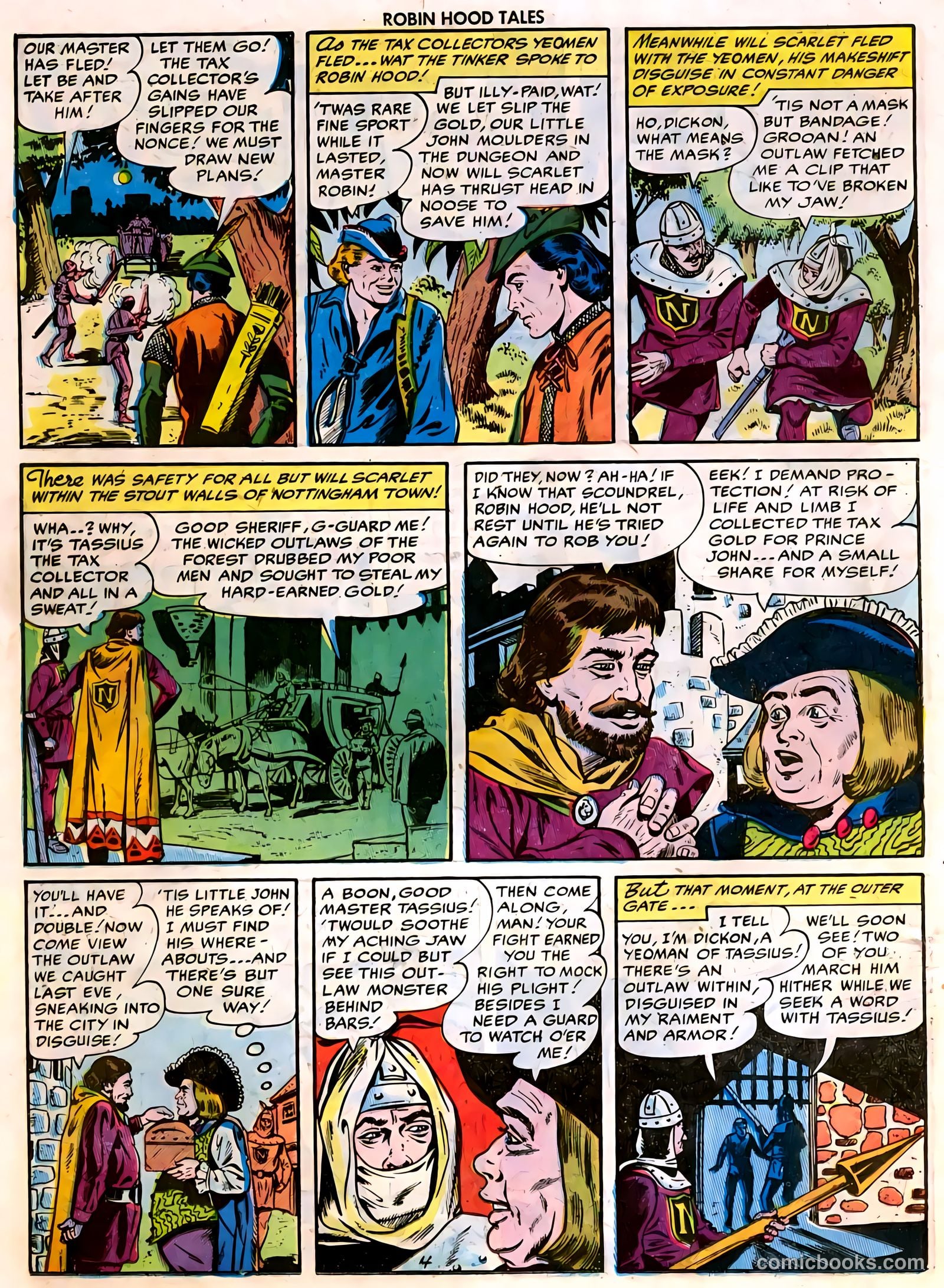 Robin Hood Tales #2 (1956) — page 22 of 36