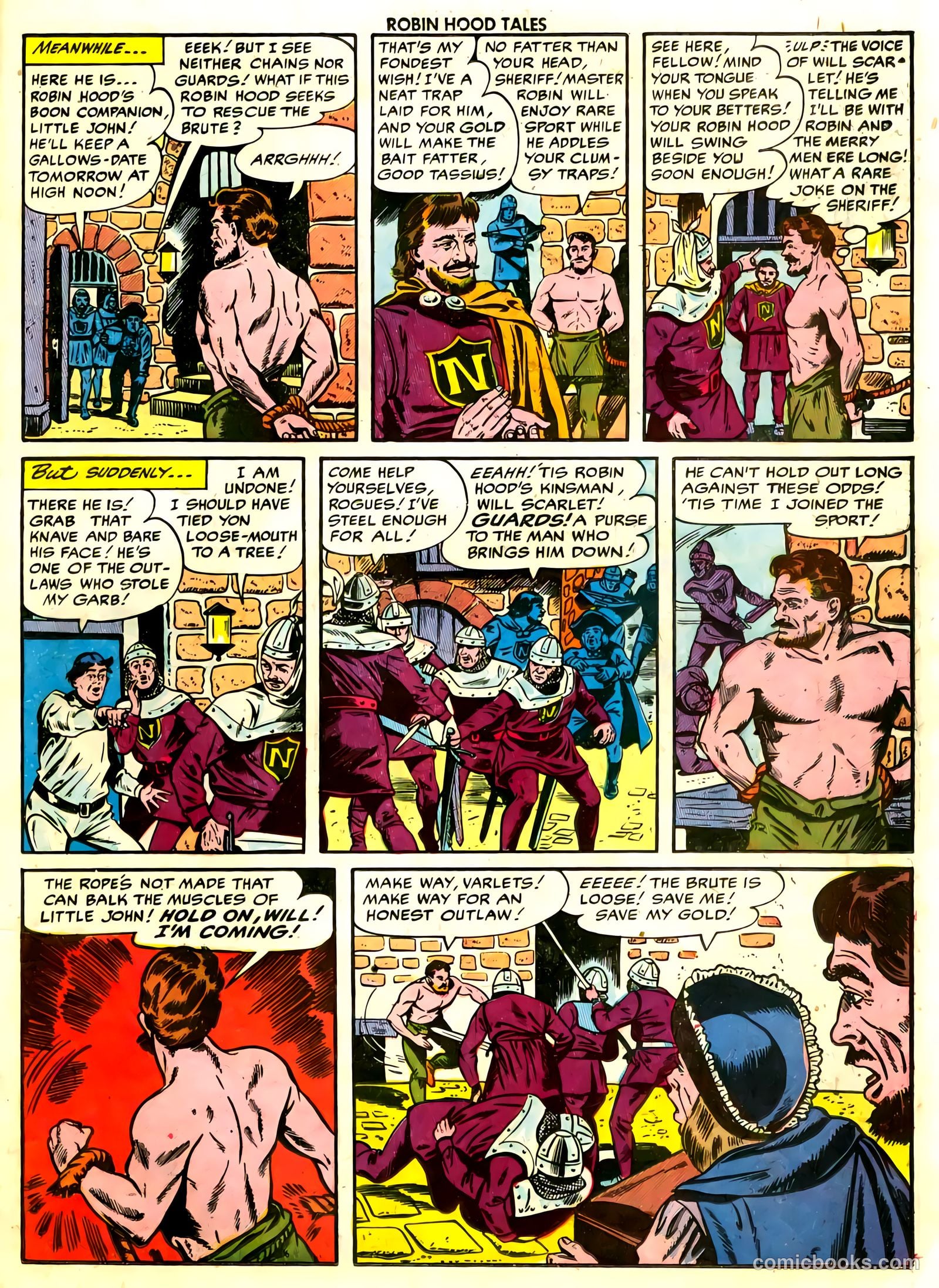 Robin Hood Tales #2 (1956) — page 23 of 36