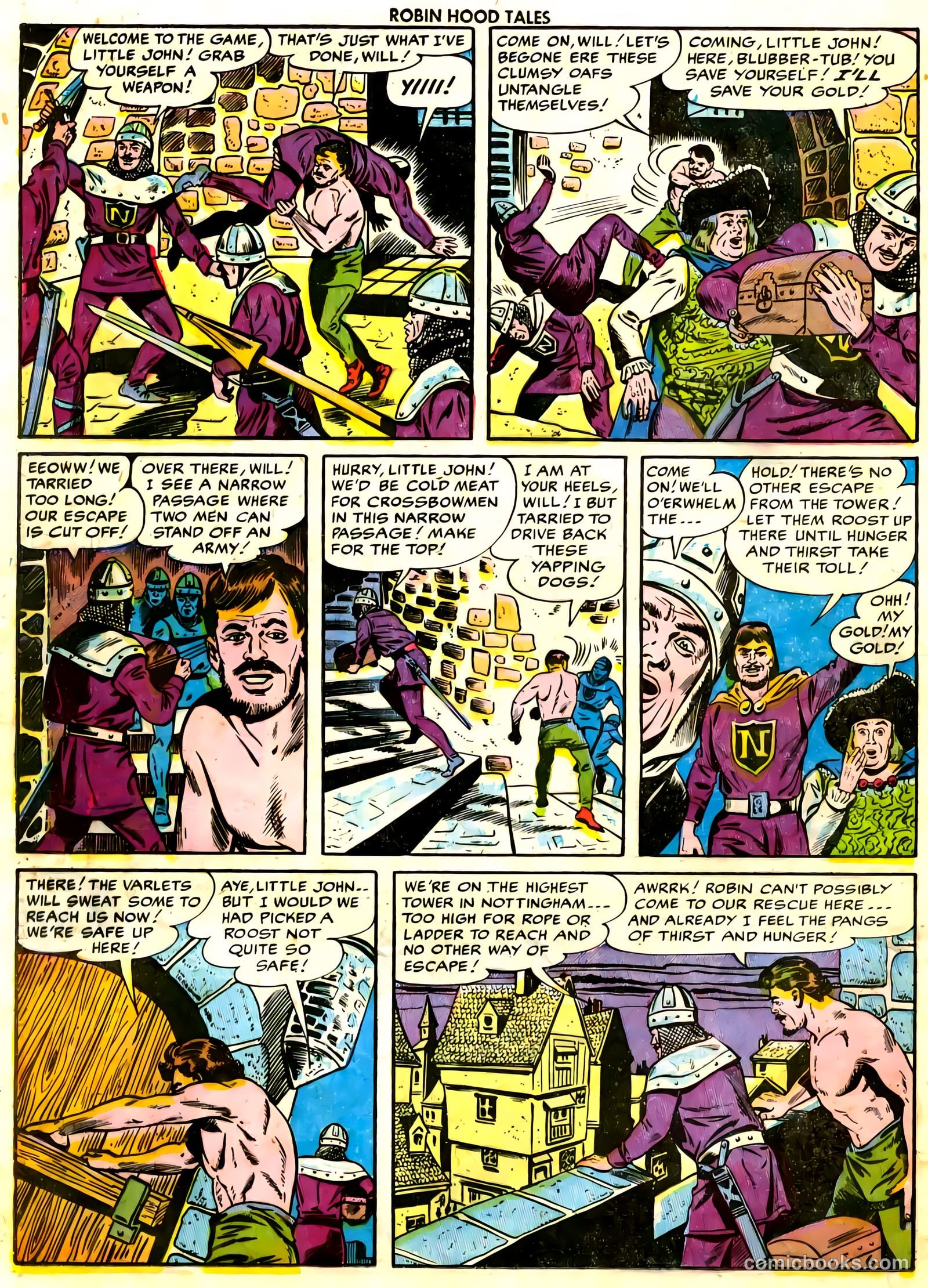 Robin Hood Tales #2 (1956) — page 24 of 36