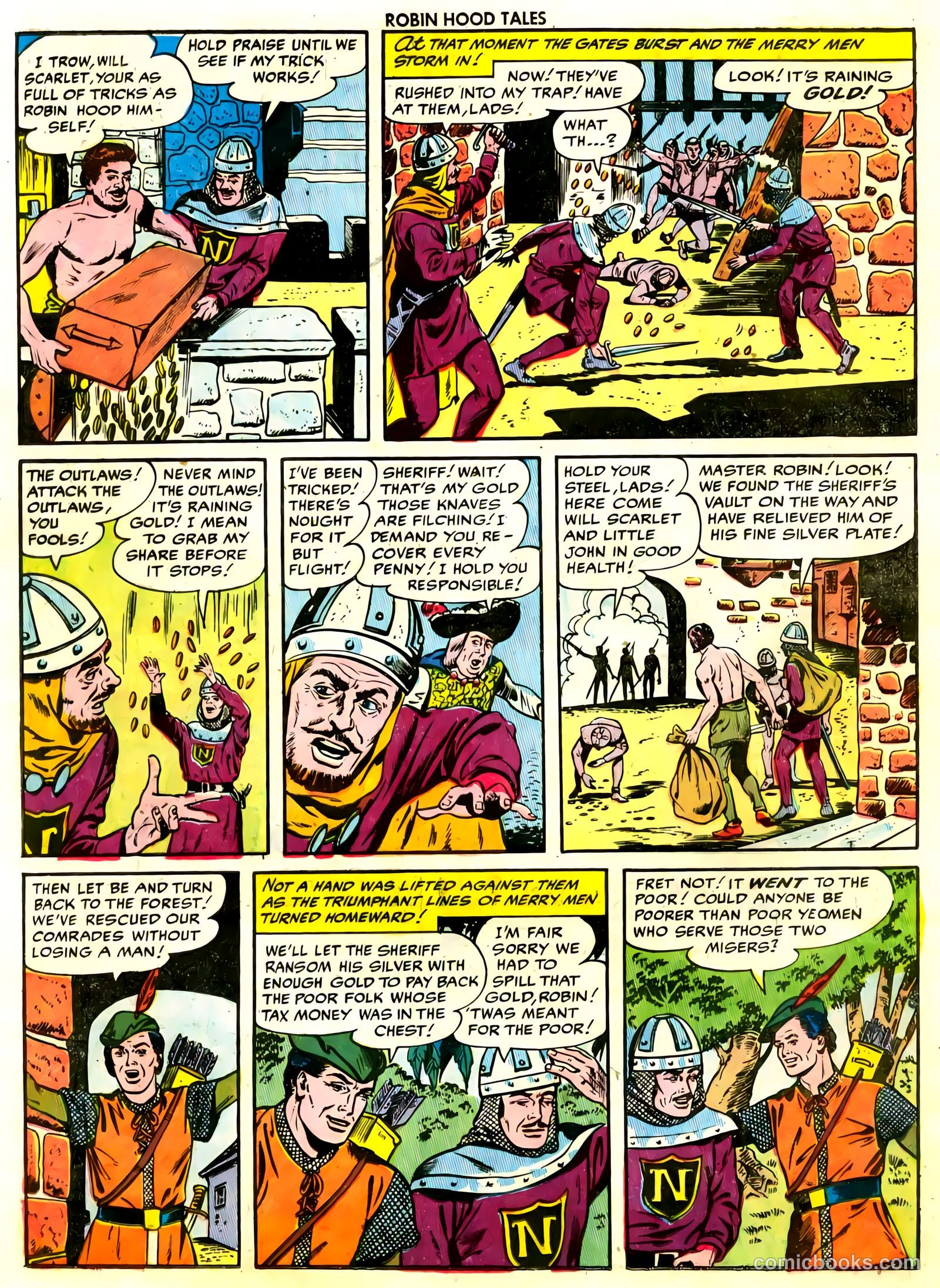 Robin Hood Tales #2 (1956) — page 26 of 36
