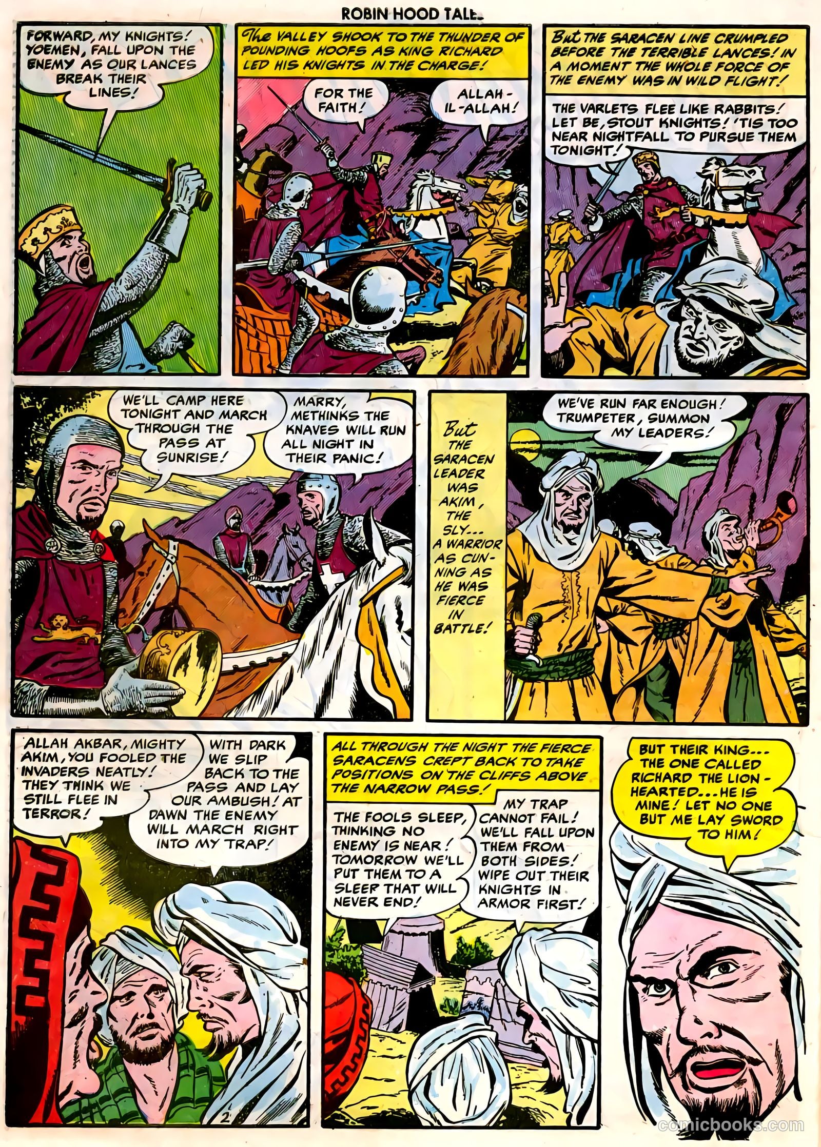 Robin Hood Tales #2 (1956) — page 30 of 36