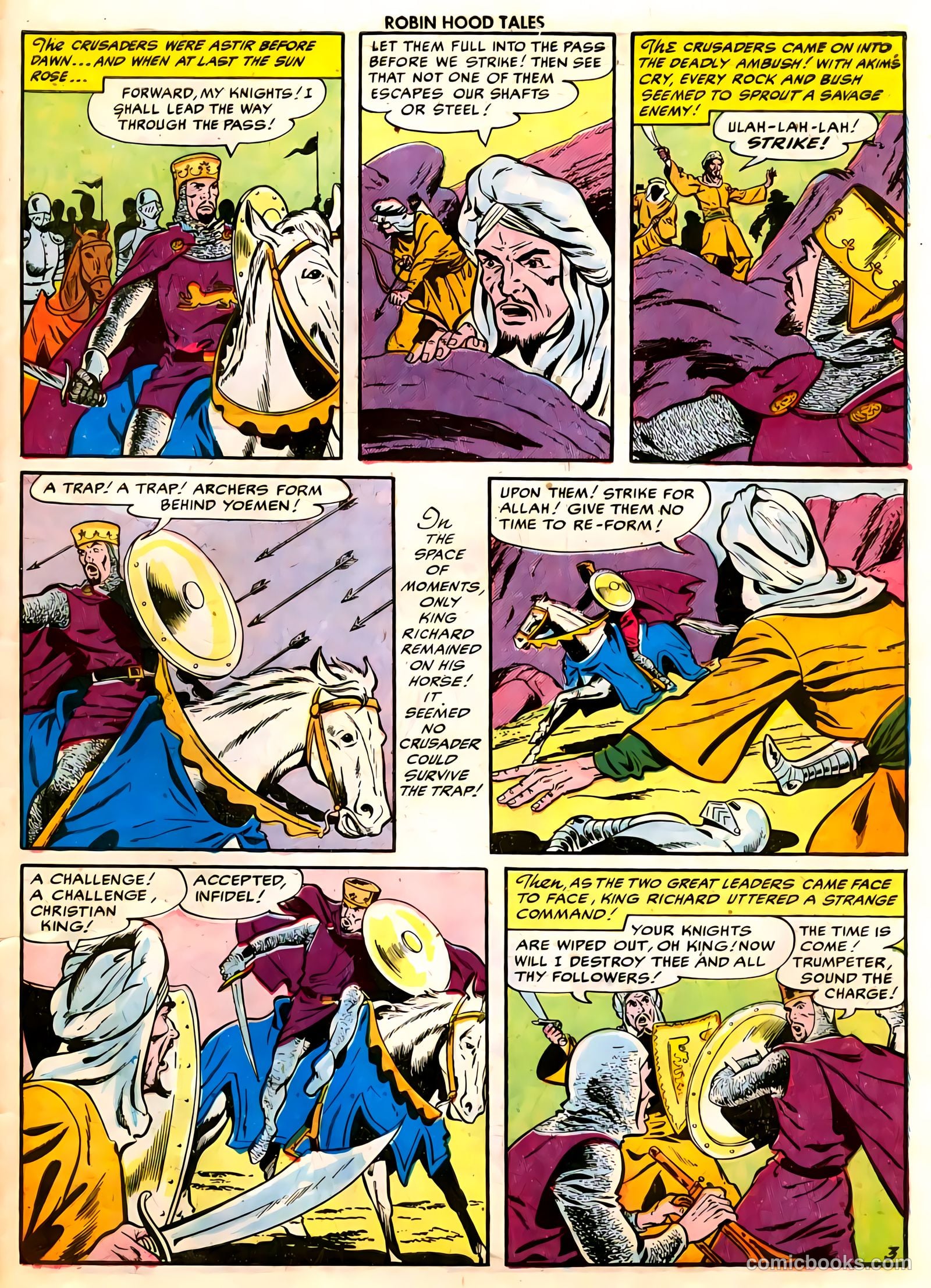 Robin Hood Tales #2 (1956) — page 31 of 36
