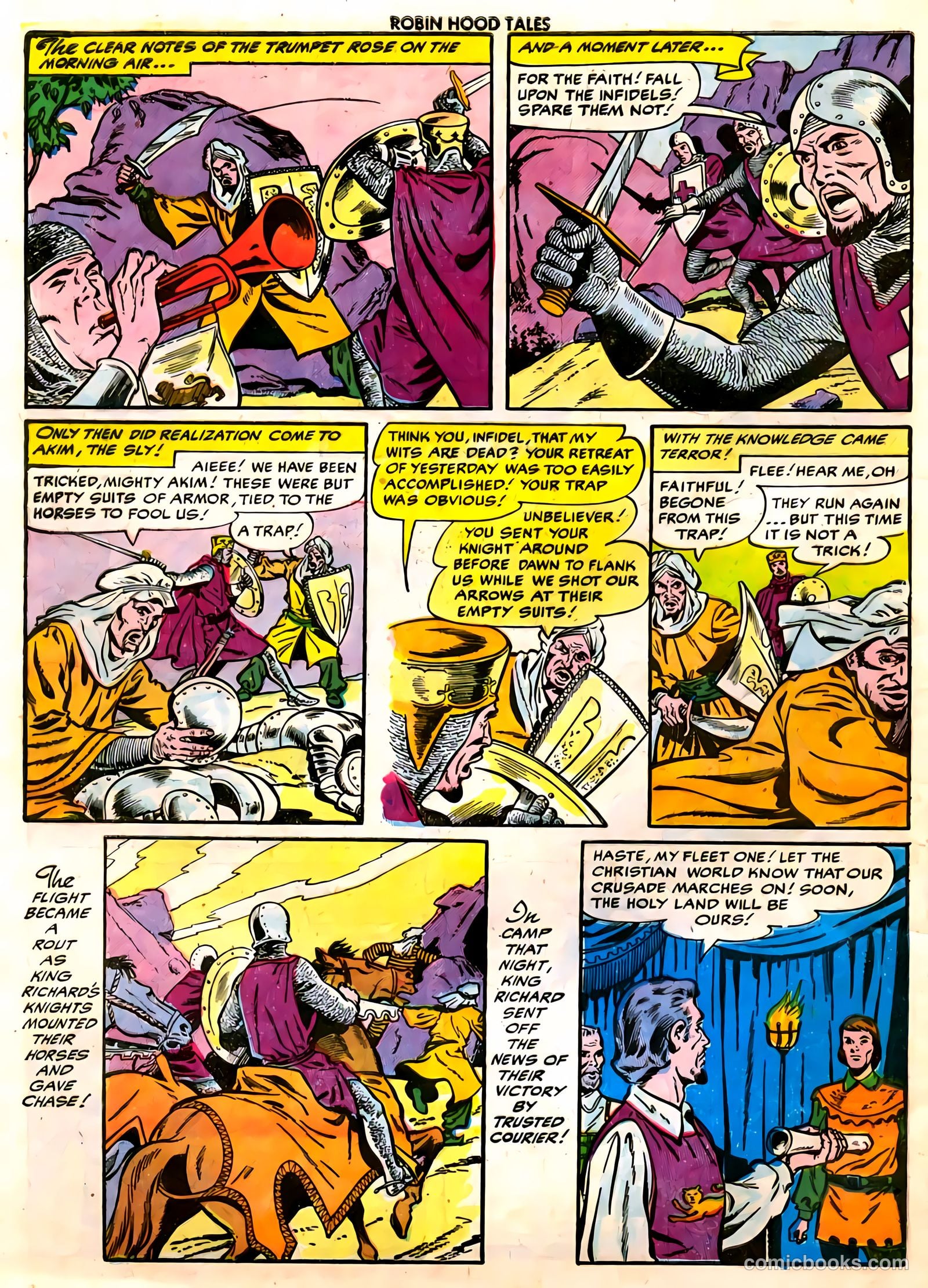 Robin Hood Tales #2 (1956) — page 32 of 36