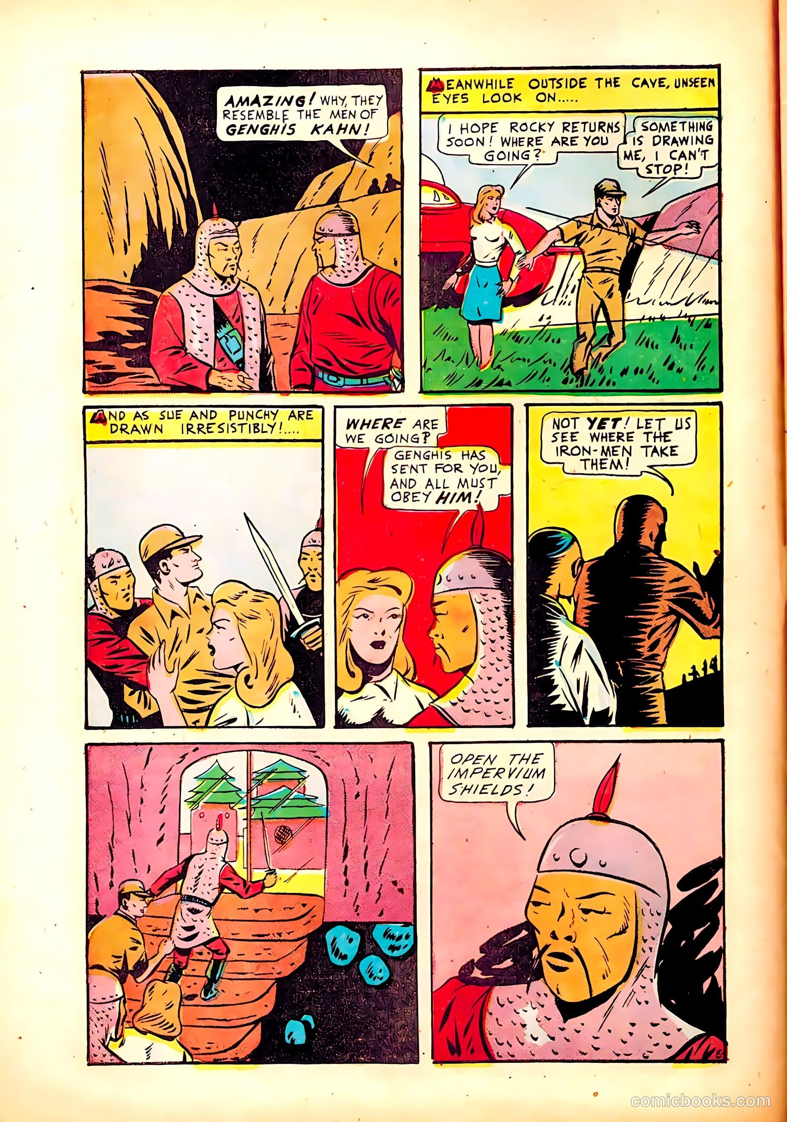 Rocket #5 (1946) — page 8 of 36