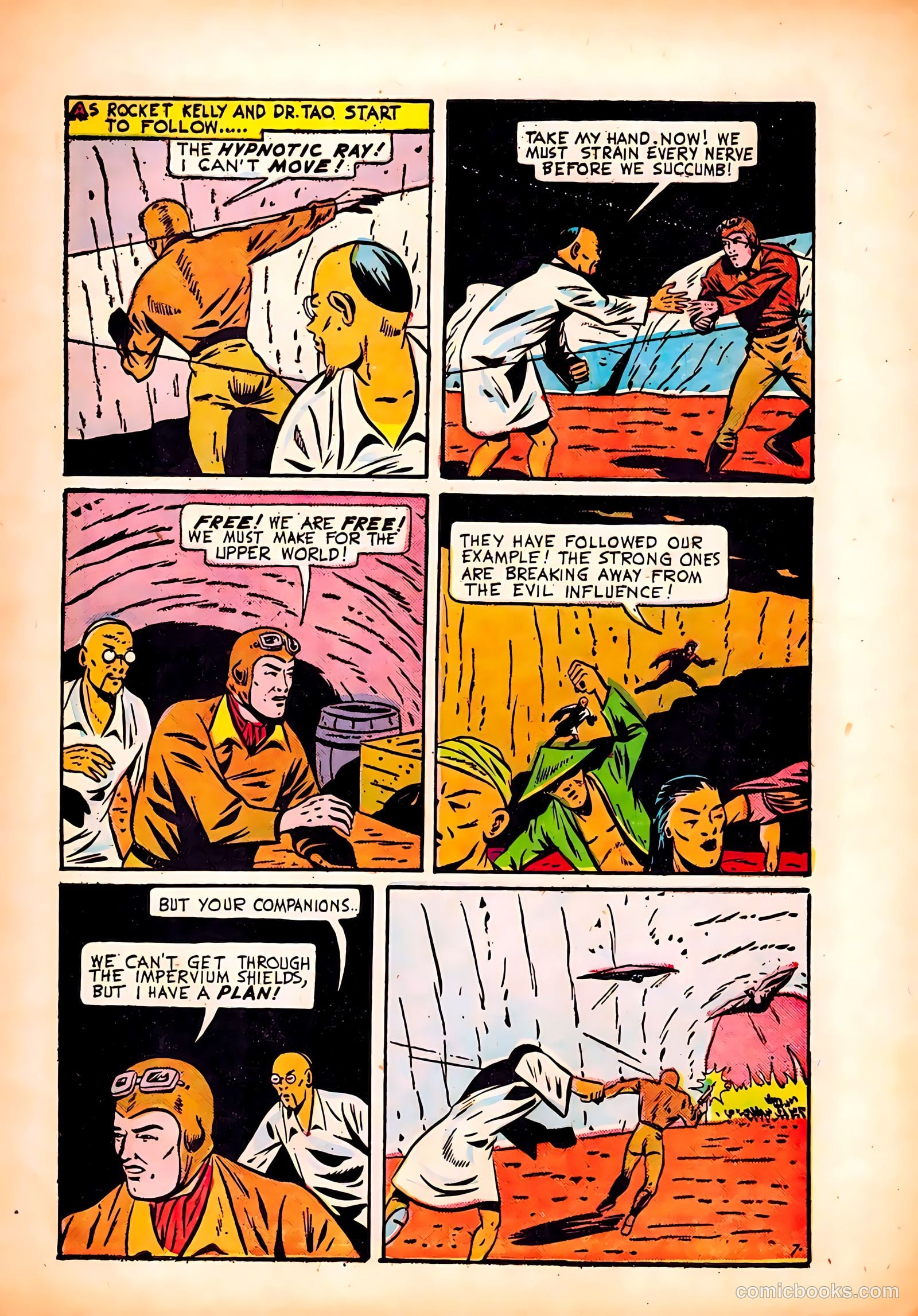 Rocket #5 (1946) — page 9 of 36