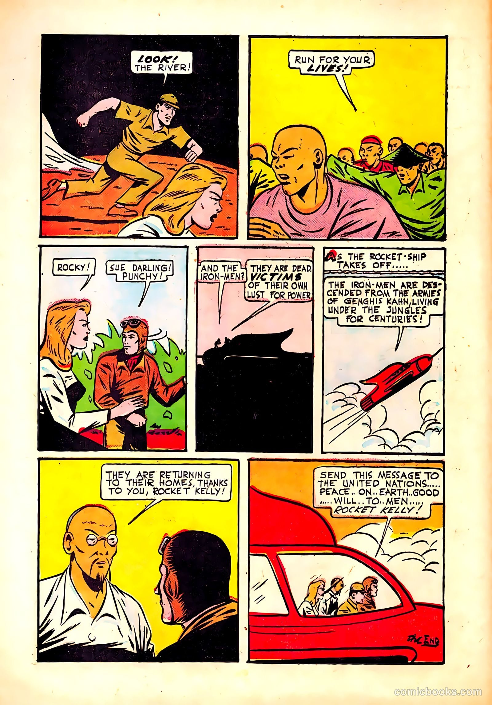 Rocket #5 (1946) — page 12 of 36