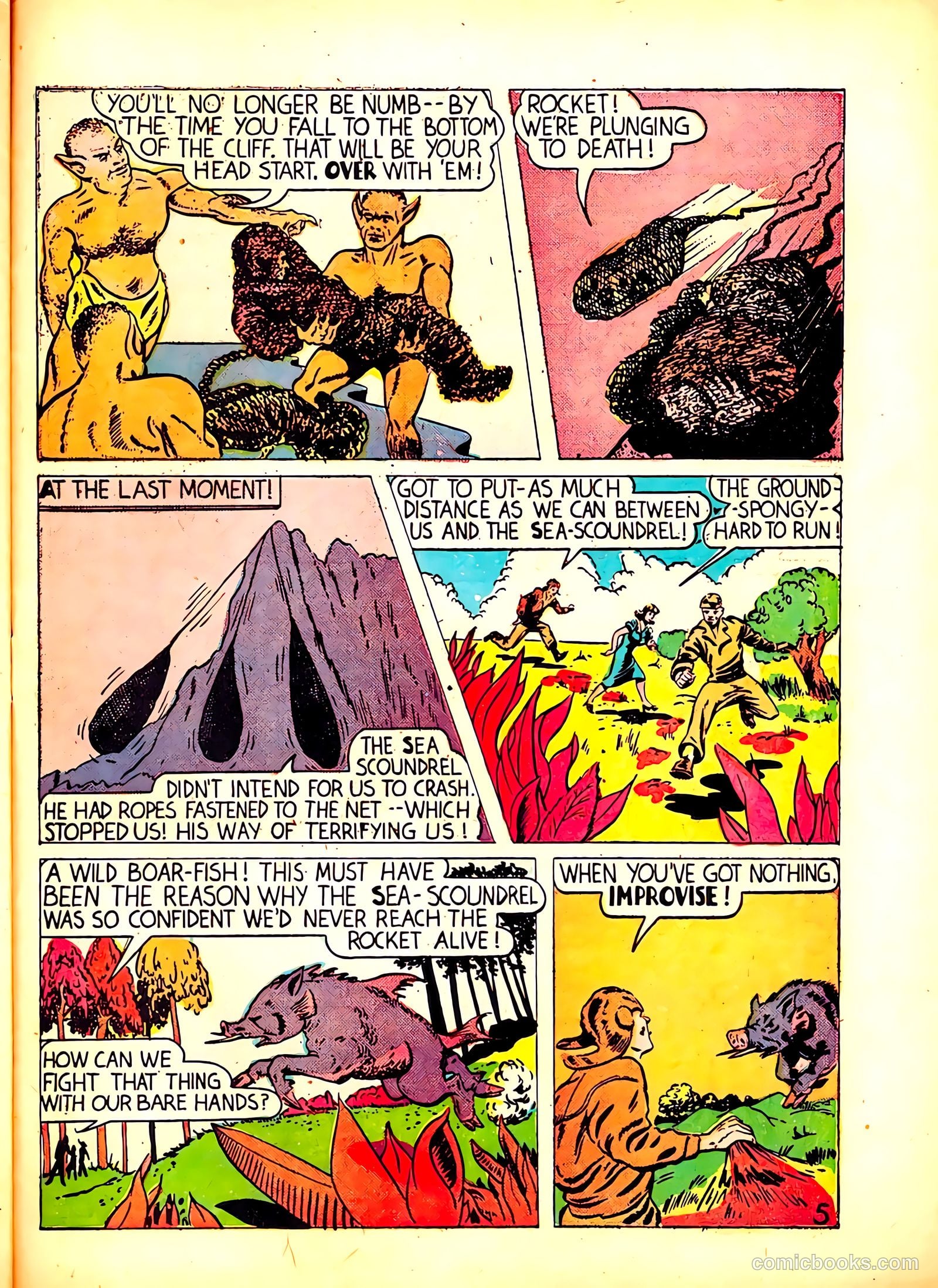 Rocket #5 (1946) — page 27 of 36