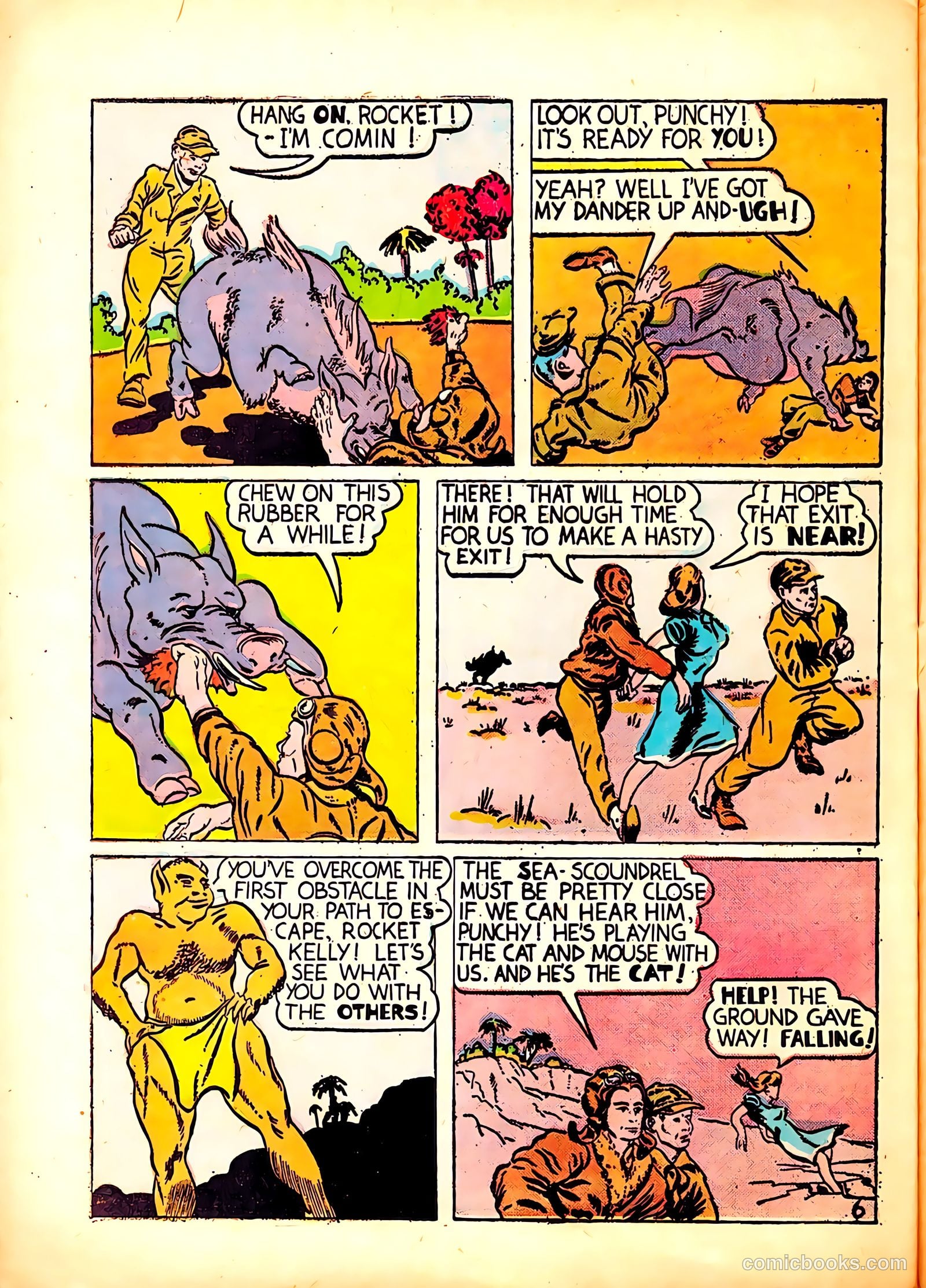 Rocket #5 (1946) — page 28 of 36