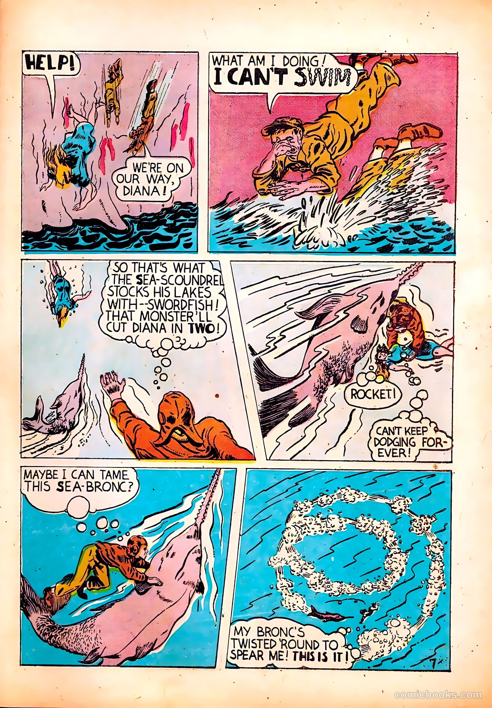Rocket #5 (1946) — page 29 of 36