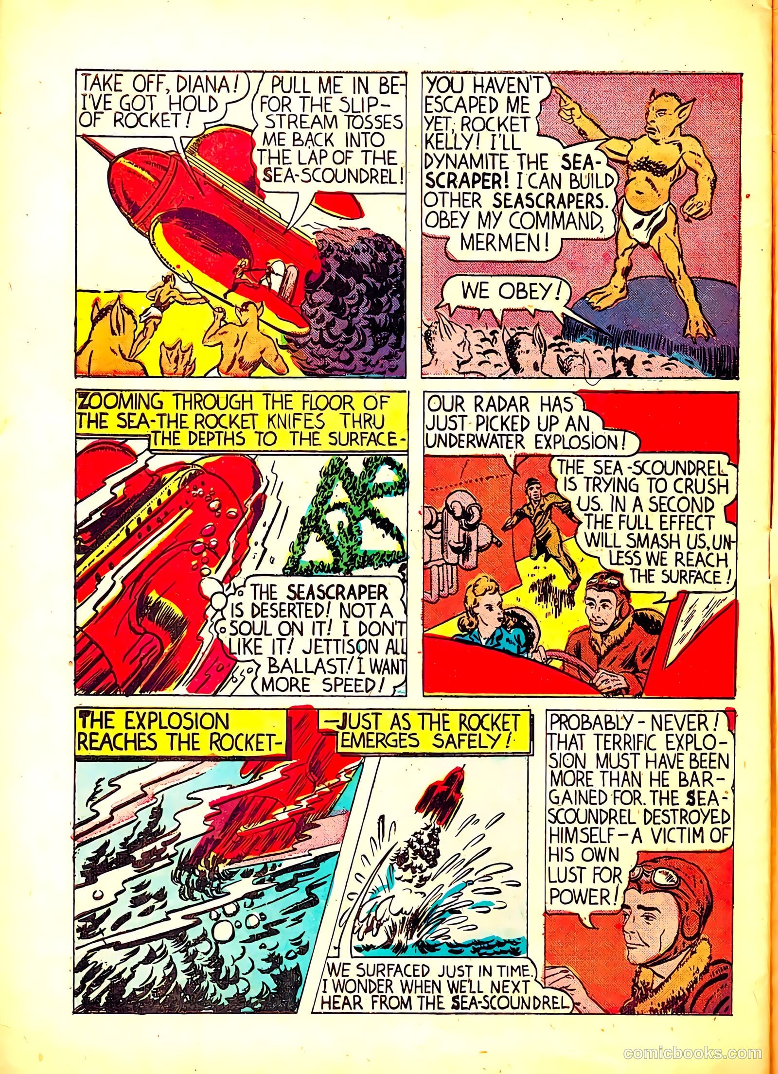Rocket #5 (1946) — page 32 of 36