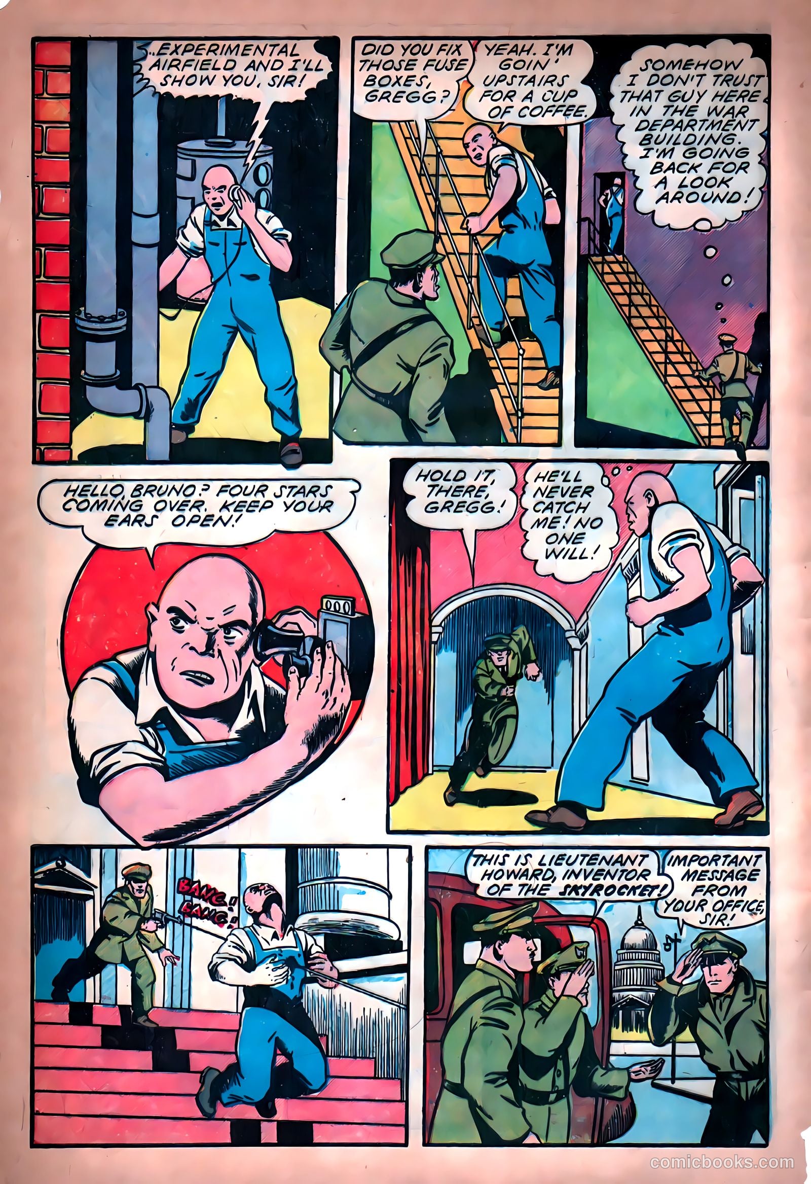 Rocket Comics #1 (1946) — page 4 of 53