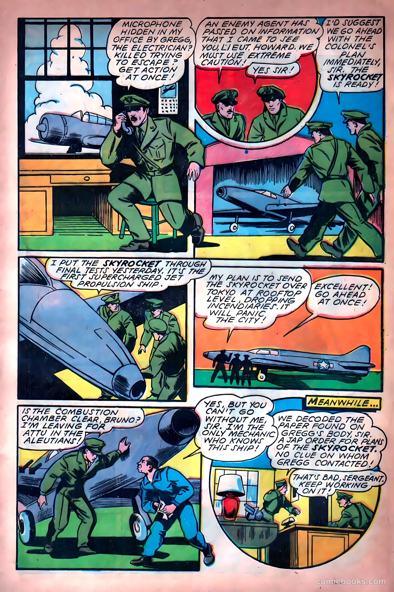 Rocket Comics #1 (1946) — page 5 of 53