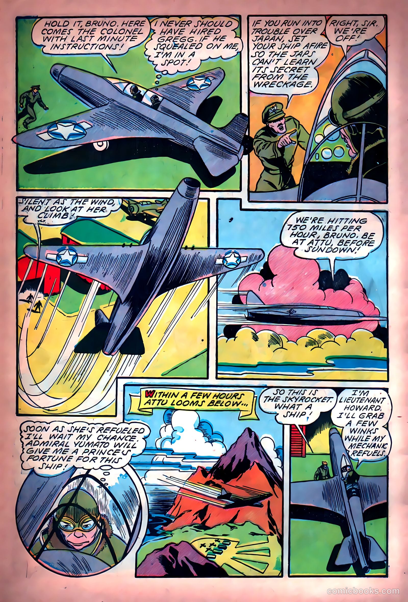 Rocket Comics #1 (1946) — page 6 of 53