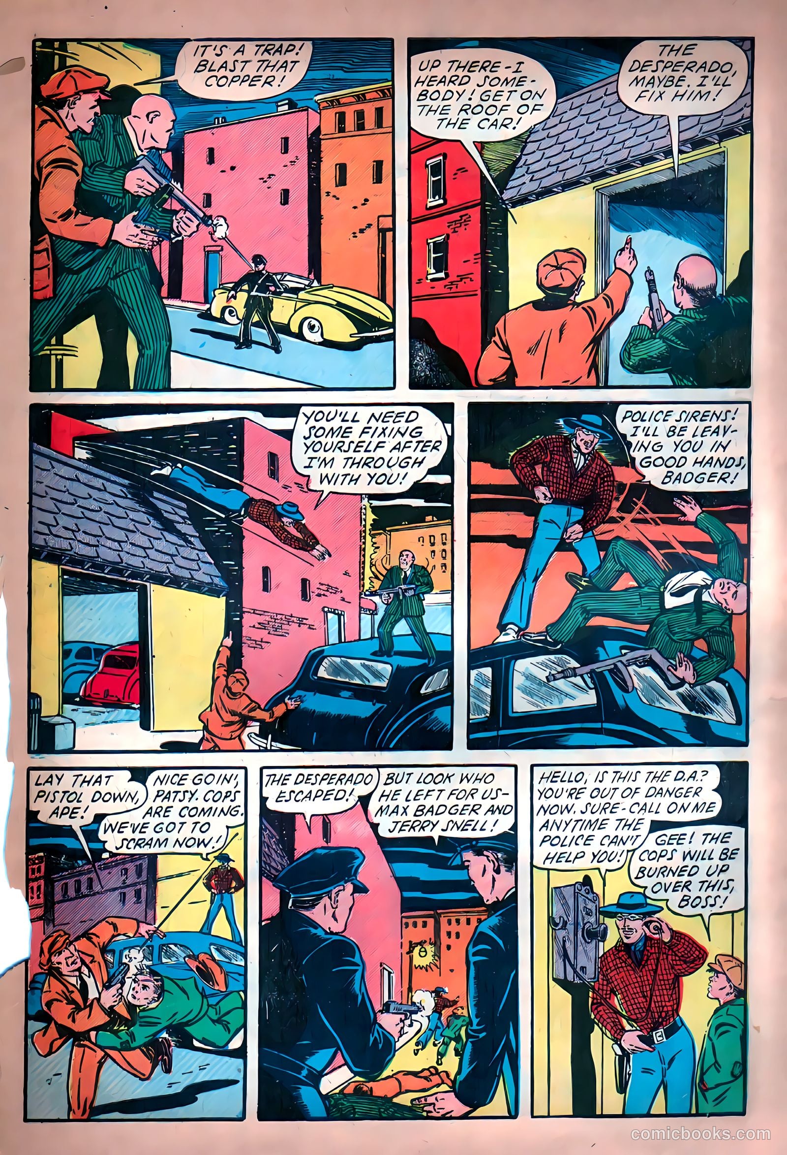 Rocket Comics #1 (1946) — page 50 of 53