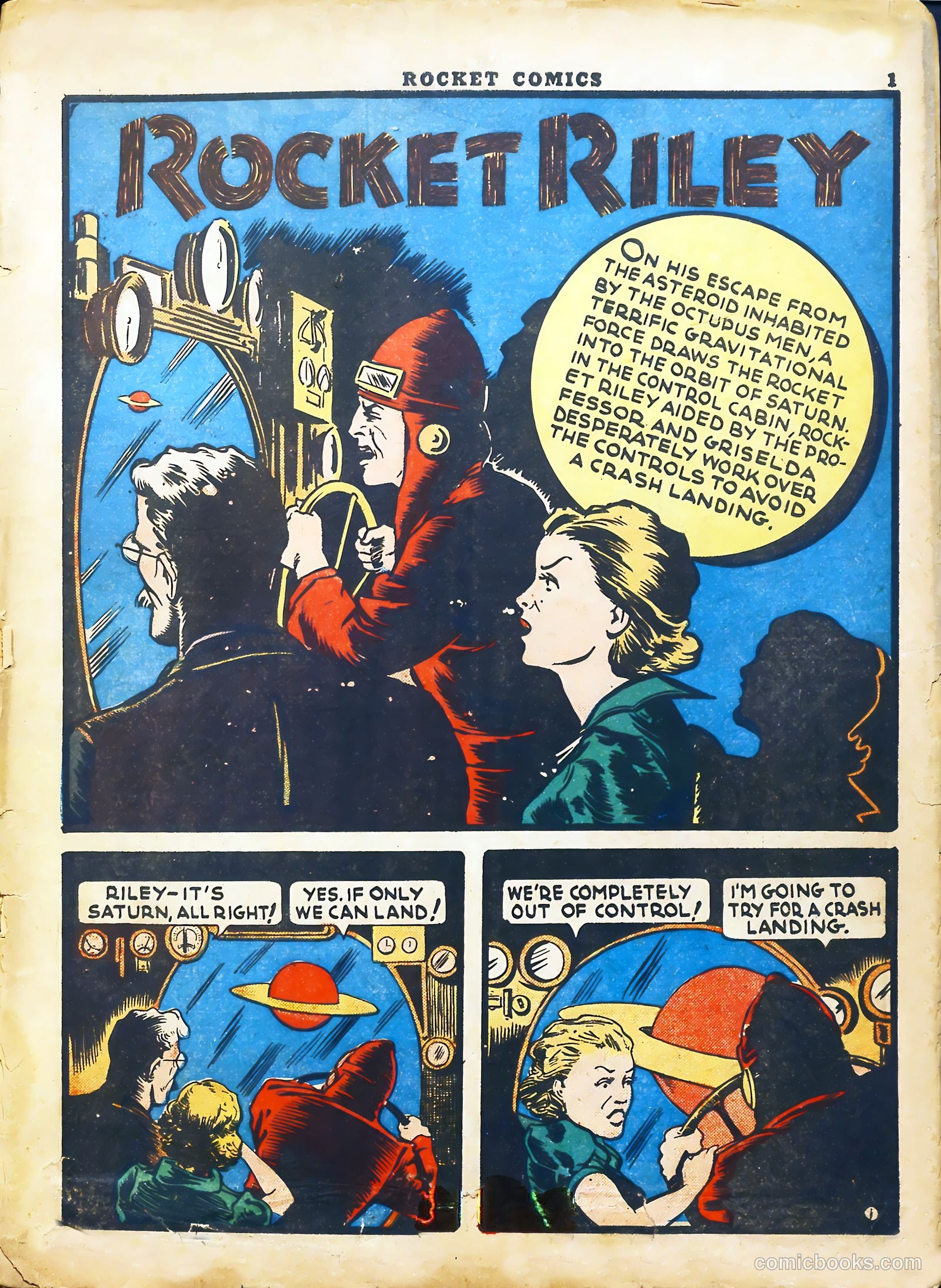 Rocket Comics #2 (1940) — page 3 of 70