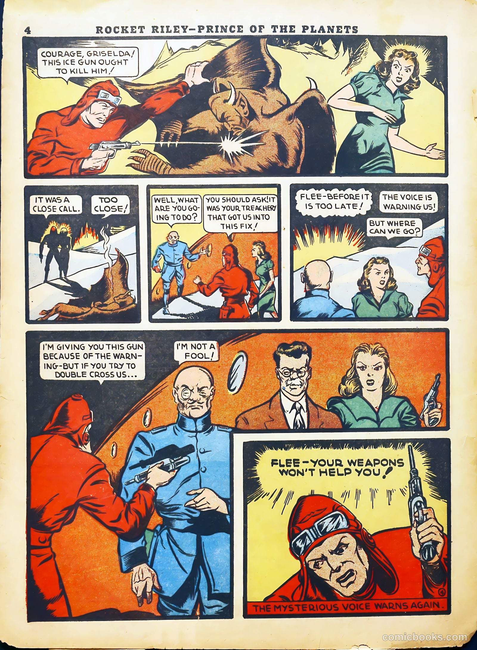 Rocket Comics #2 (1940) — page 6 of 70