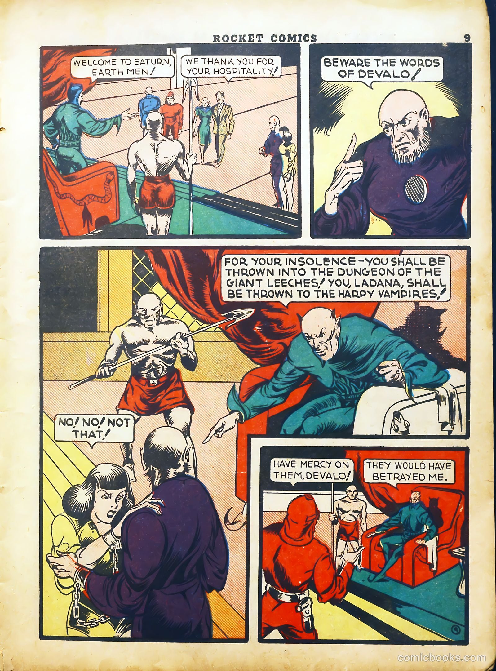 Rocket Comics #2 (1940) — page 11 of 70