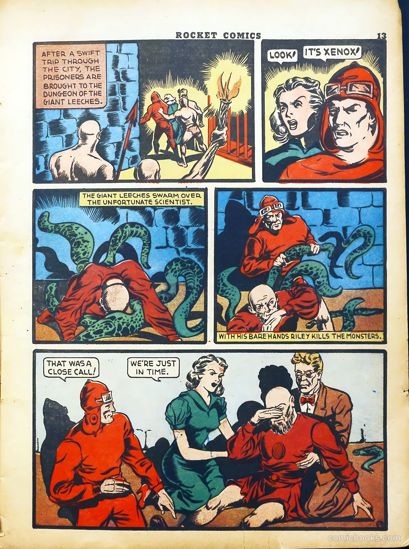 Rocket Comics #2 (1940) — page 15 of 70