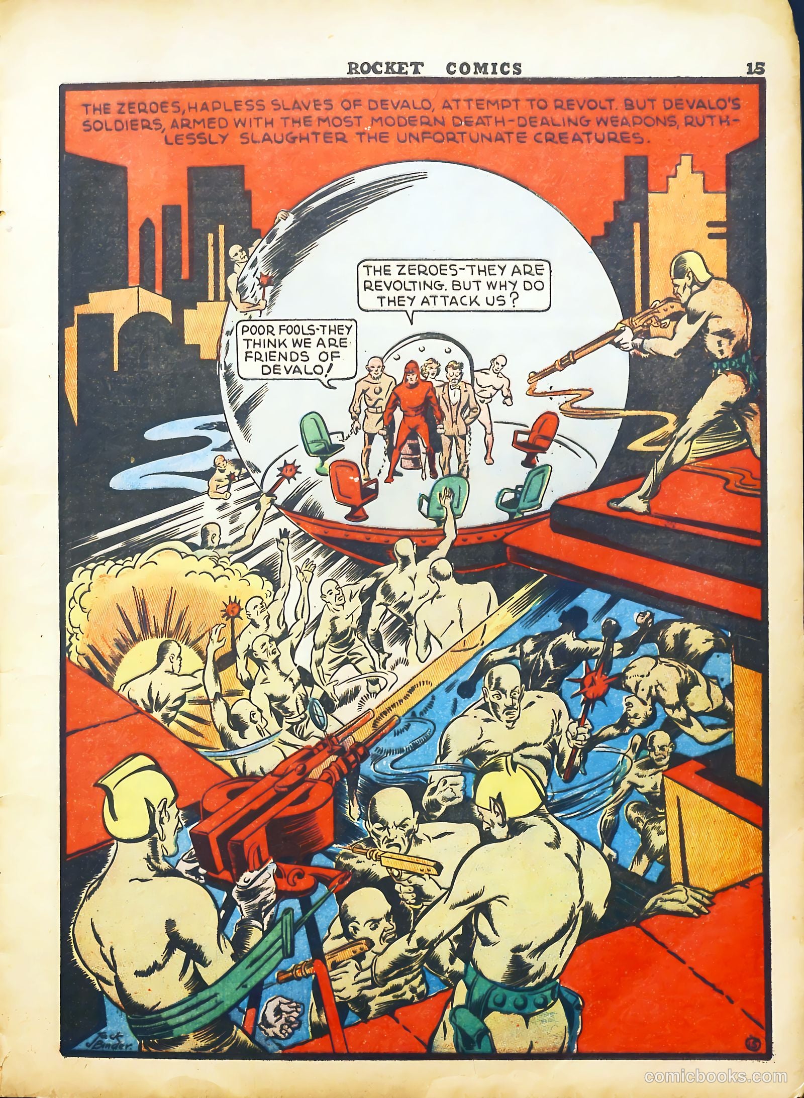 Rocket Comics #2 (1940) — page 17 of 70