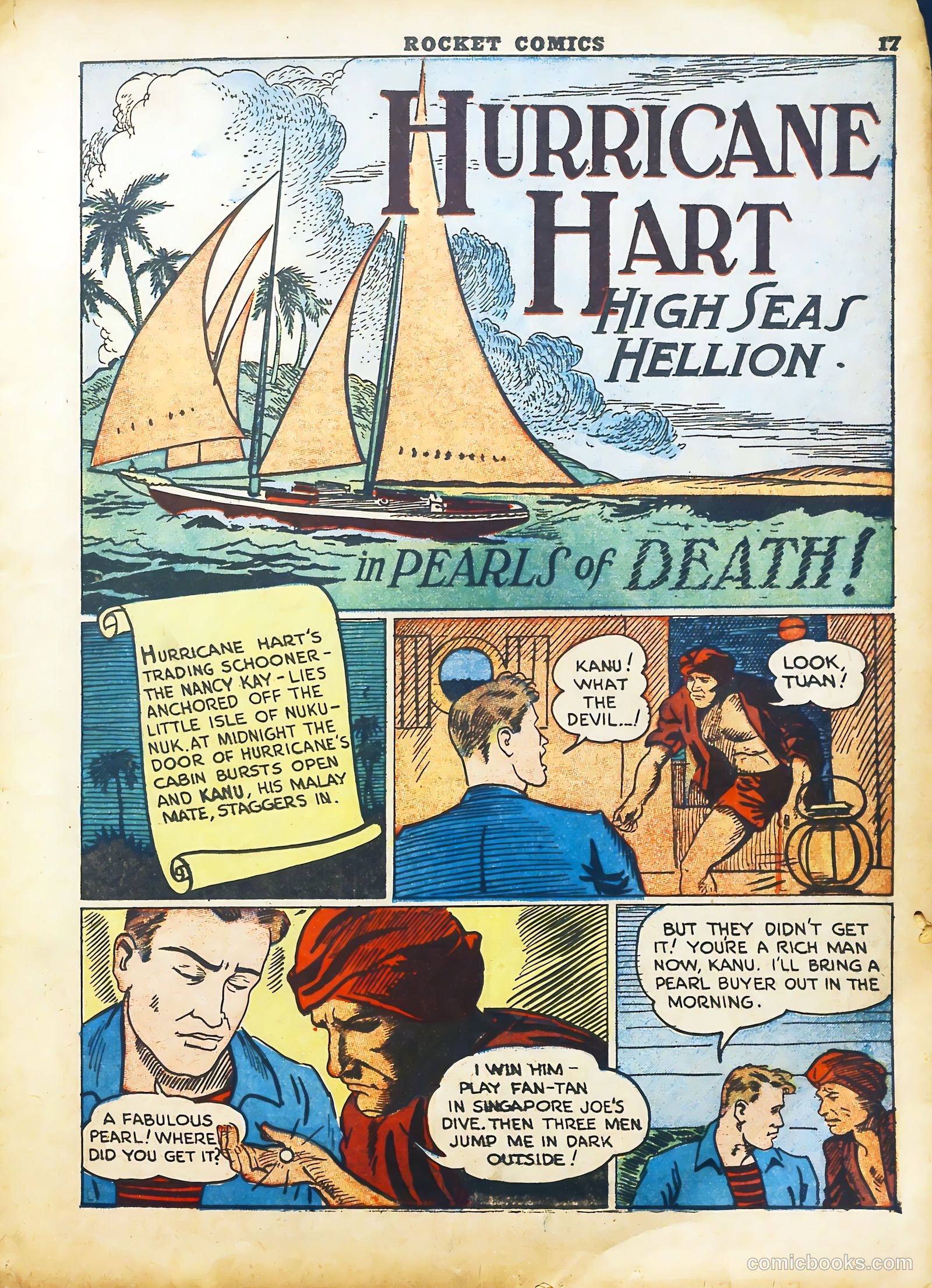 Rocket Comics #2 (1940) — page 19 of 70