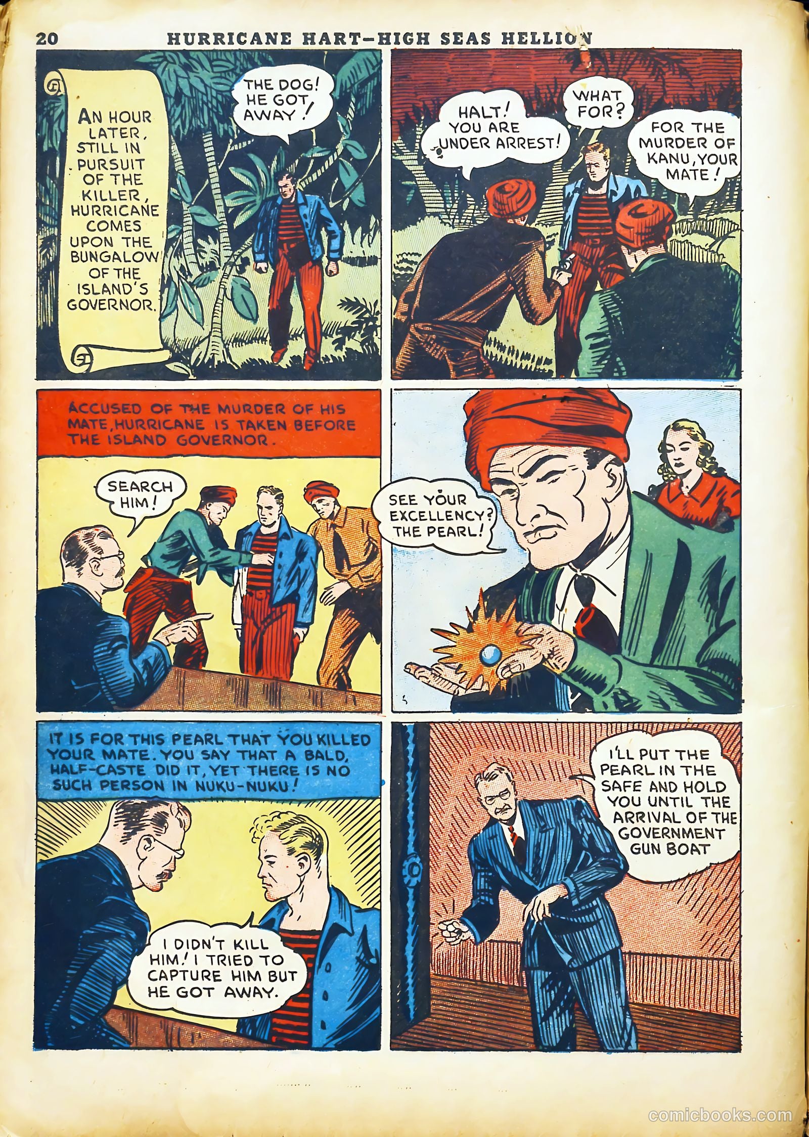 Rocket Comics #2 (1940) — page 22 of 70