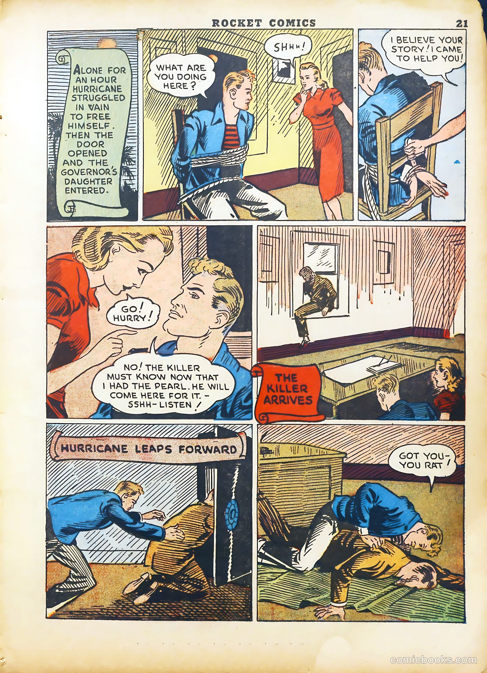 Rocket Comics #2 (1940) — page 23 of 70