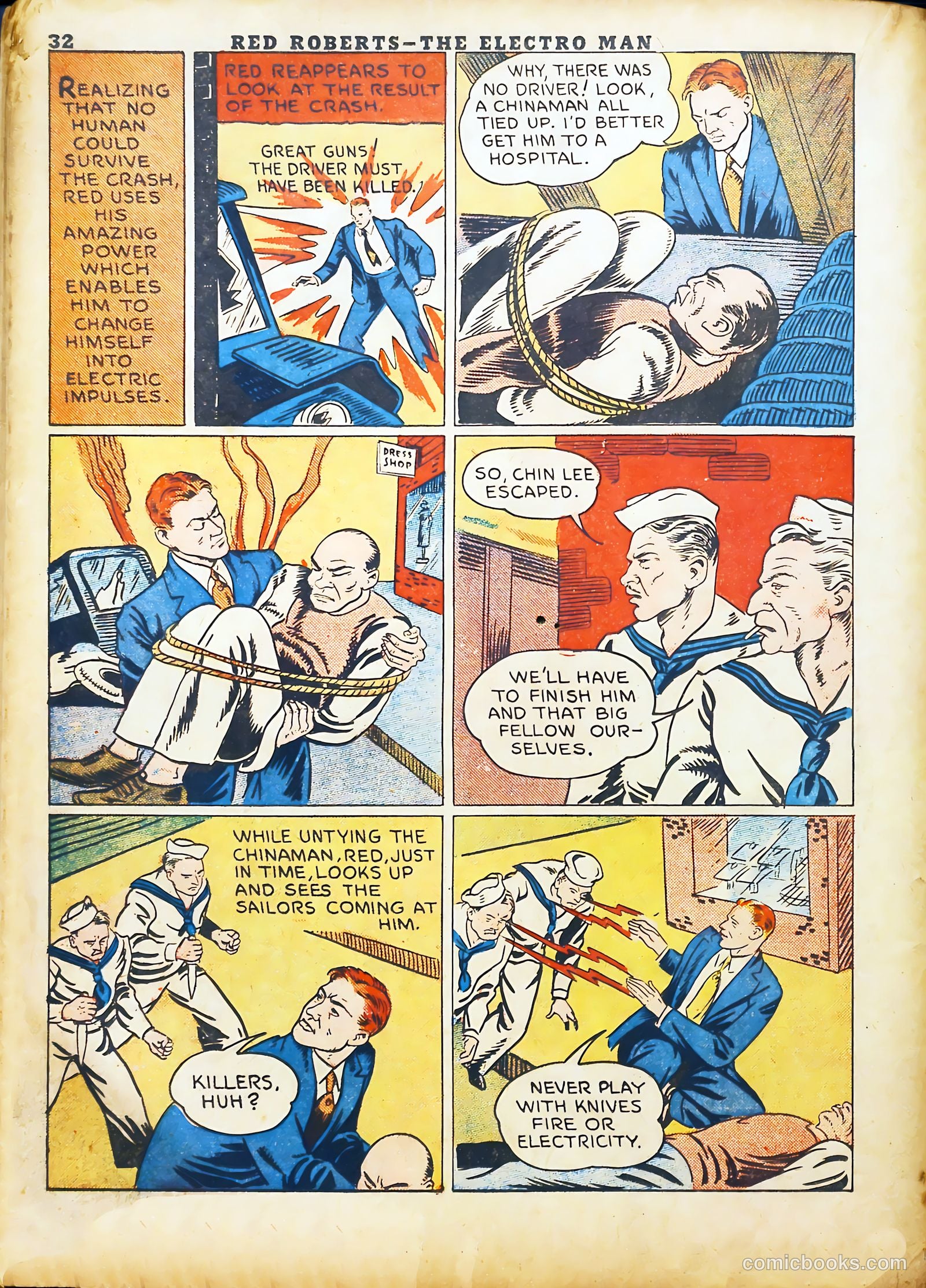 Rocket Comics #2 (1940) — page 34 of 70