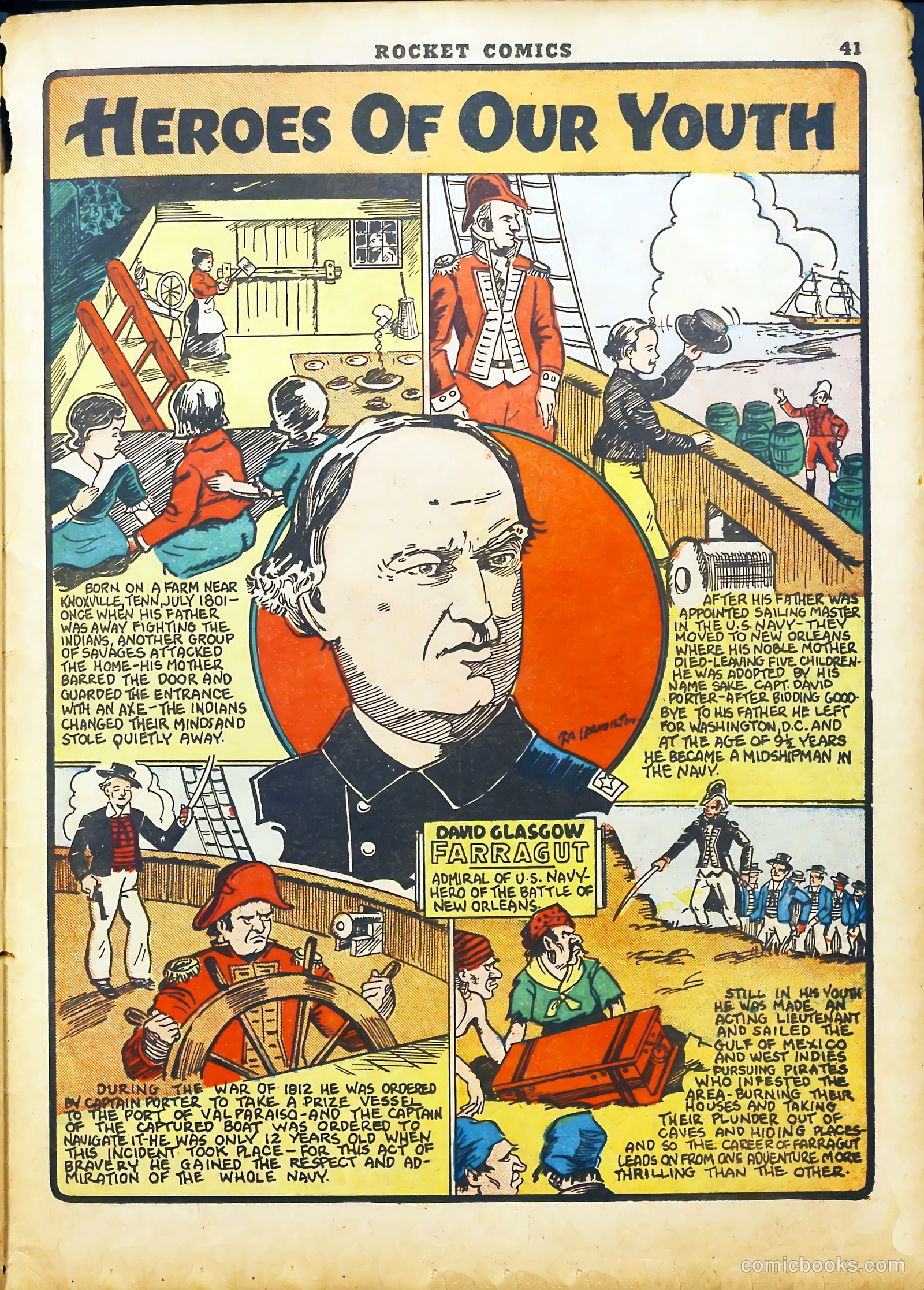 Rocket Comics #2 (1940) — page 43 of 70