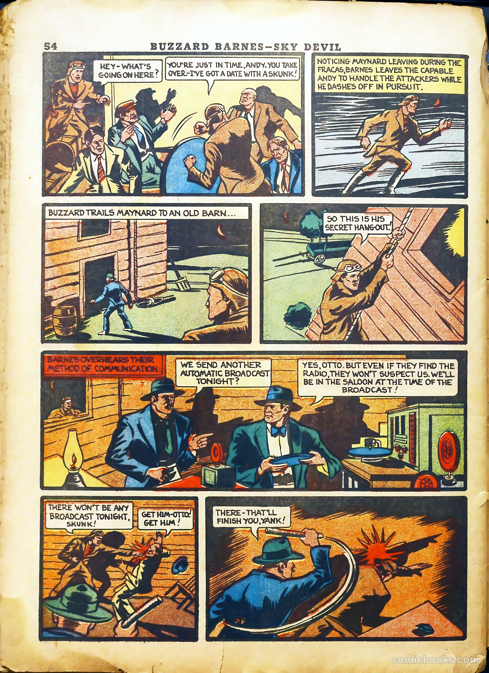 Rocket Comics #2 (1940) — page 56 of 70