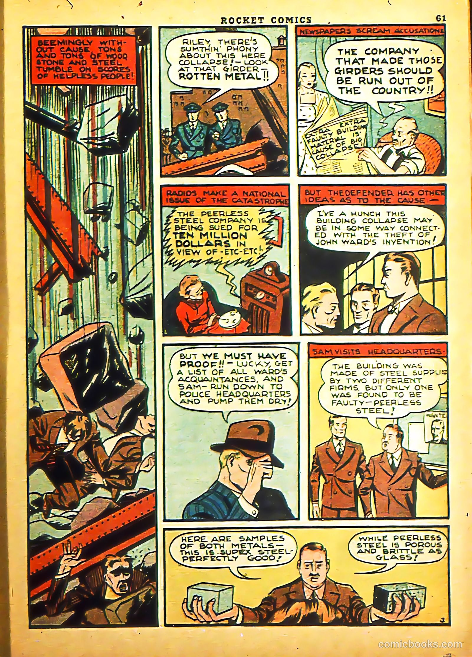 Rocket Comics #2 (1940) — page 63 of 70