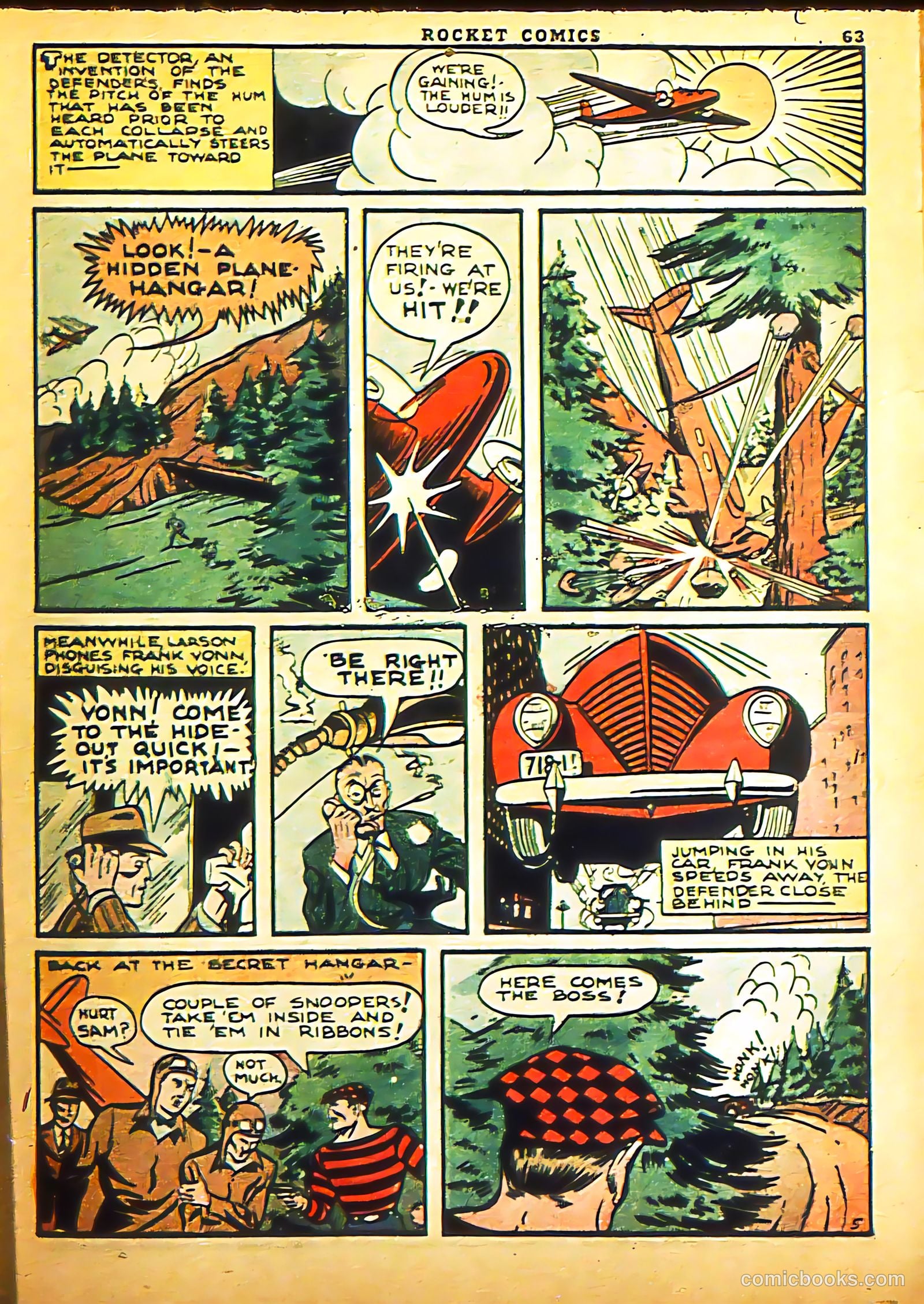 Rocket Comics #2 (1940) — page 65 of 70