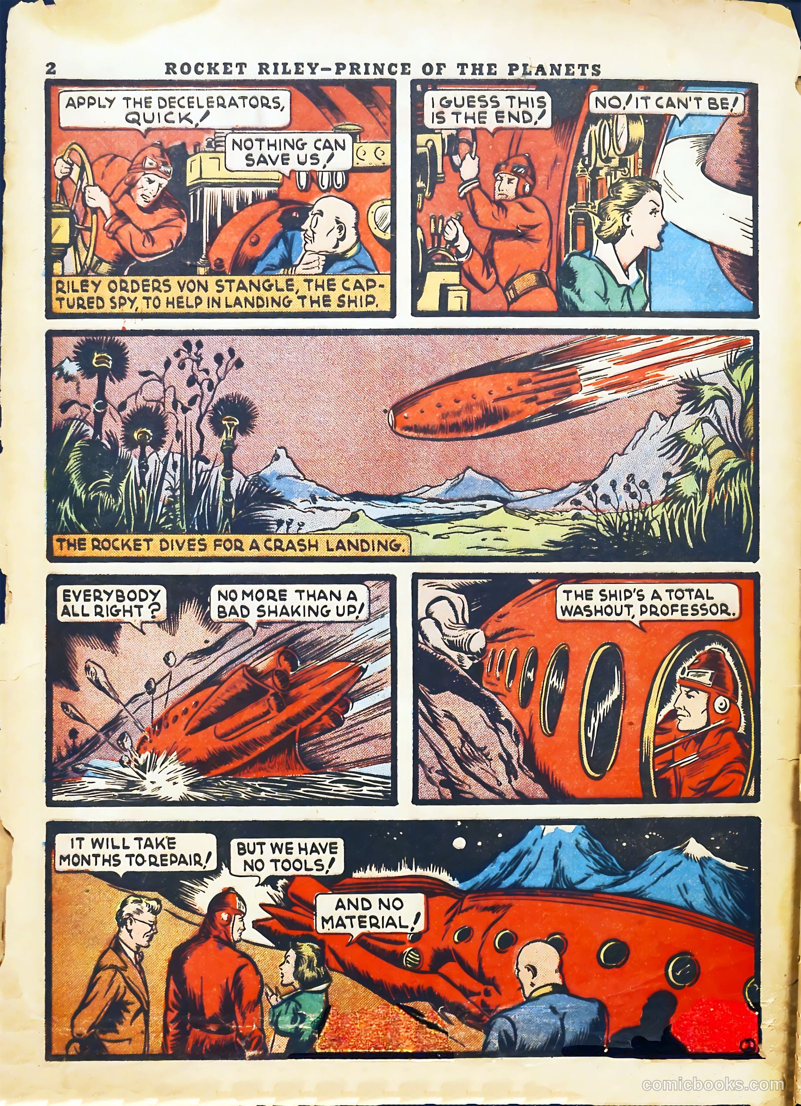 Rocket Comics #2 (1940) — page 4 of 69