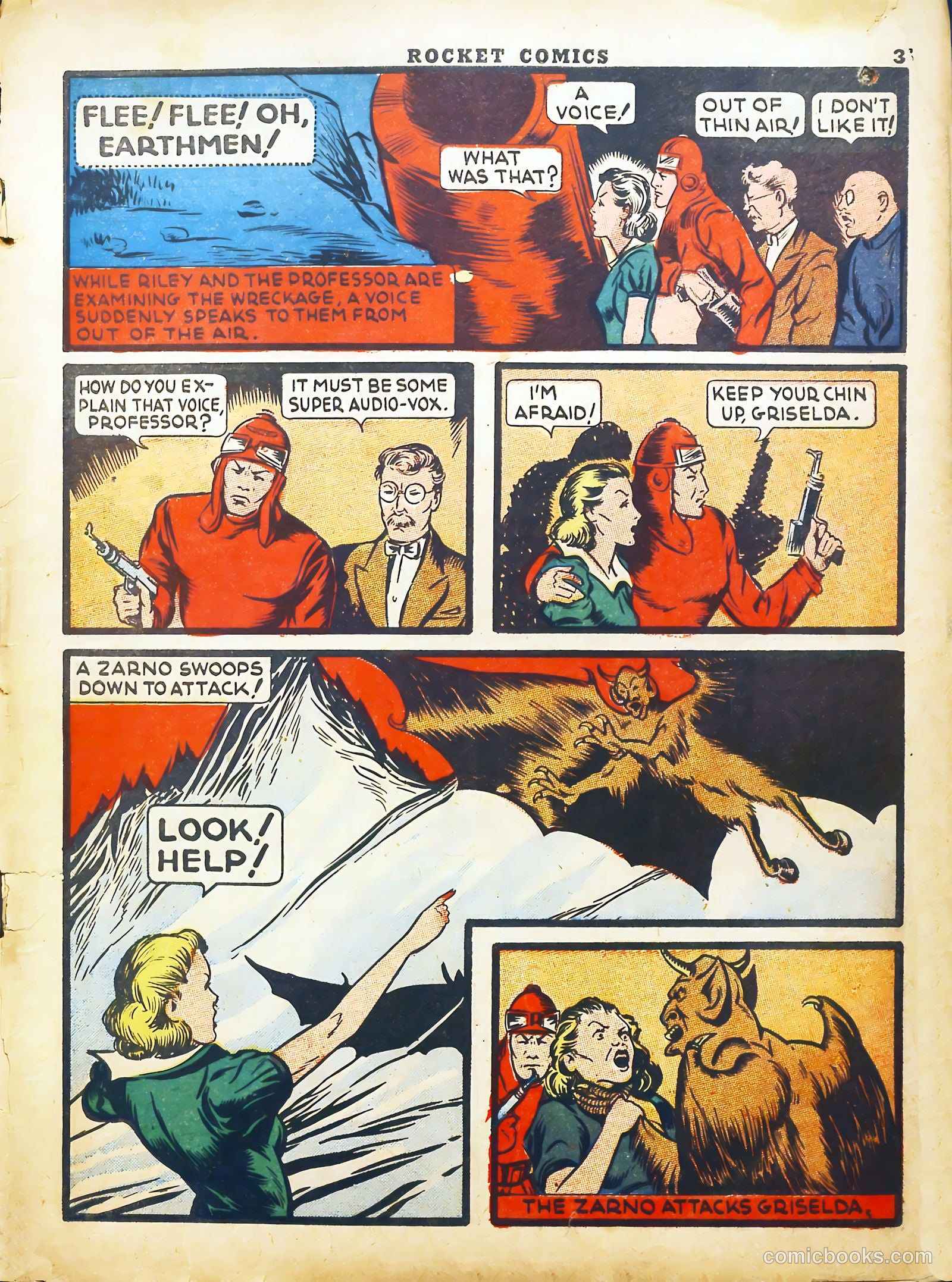 Rocket Comics #2 (1940) — page 5 of 69