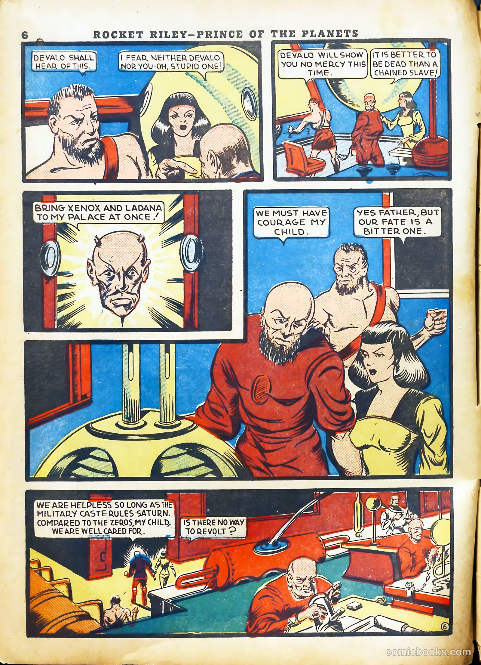 Rocket Comics #2 (1940) — page 8 of 69