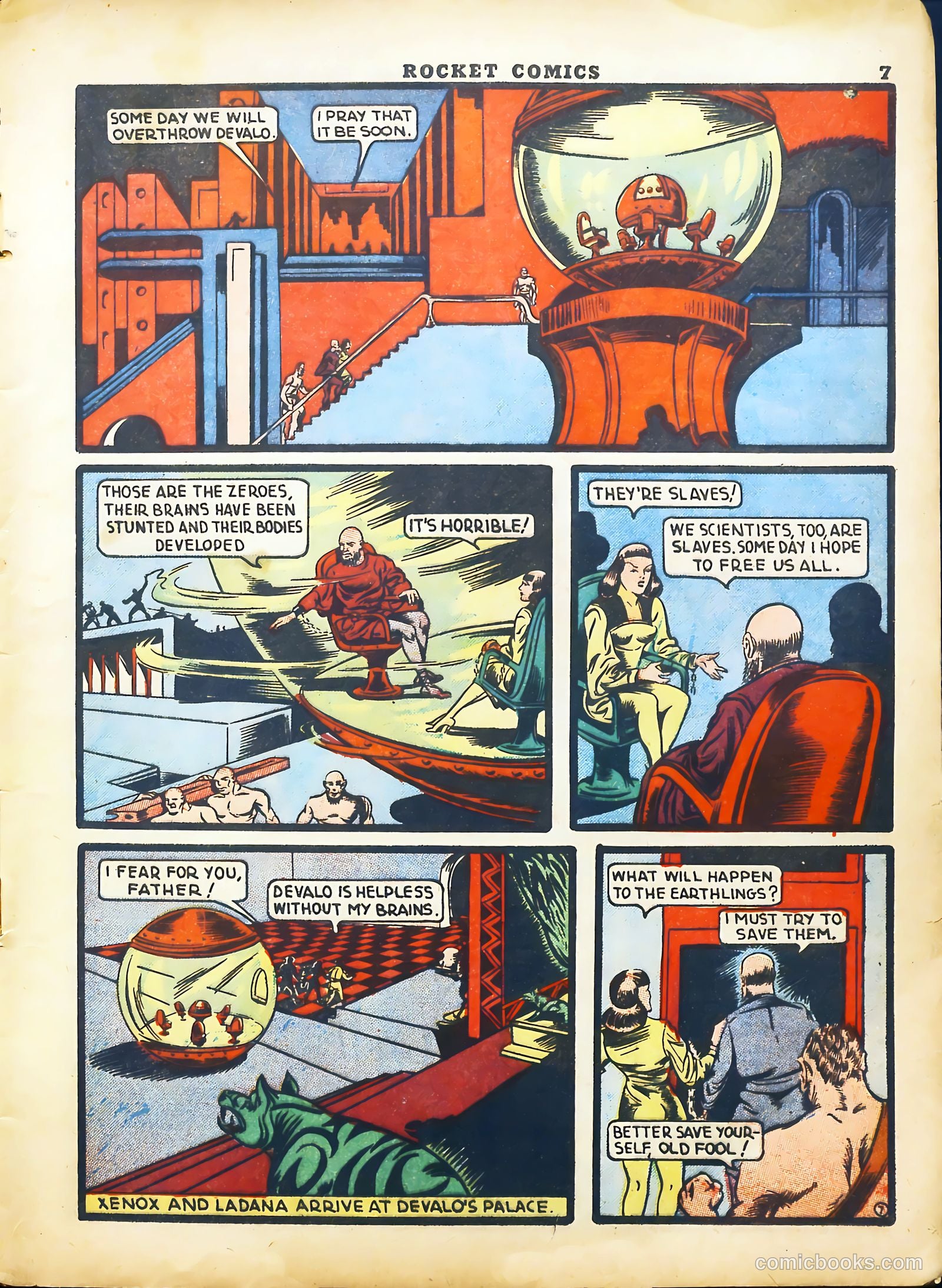 Rocket Comics #2 (1940) — page 9 of 69