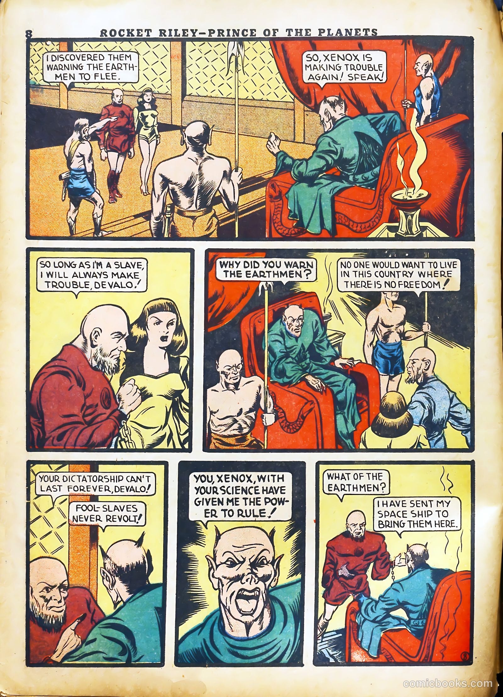 Rocket Comics #2 (1940) — page 10 of 69