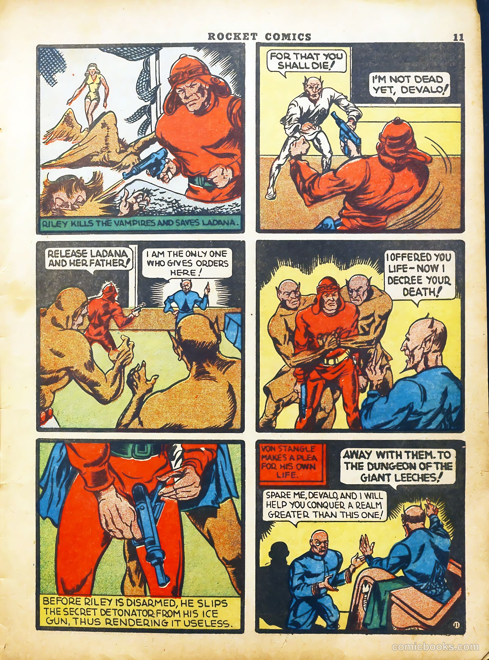 Rocket Comics #2 (1940) — page 13 of 69