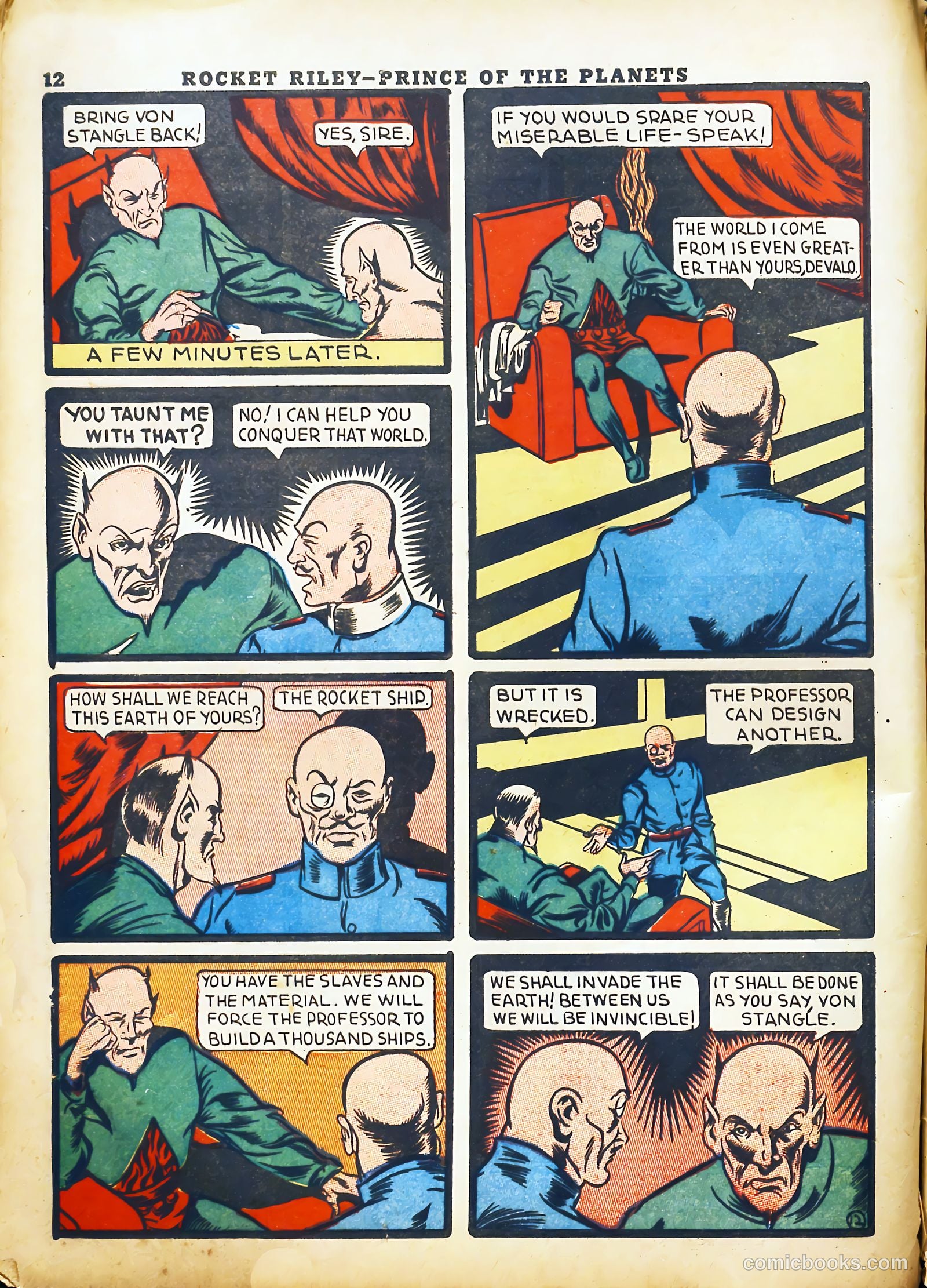 Rocket Comics #2 (1940) — page 14 of 69
