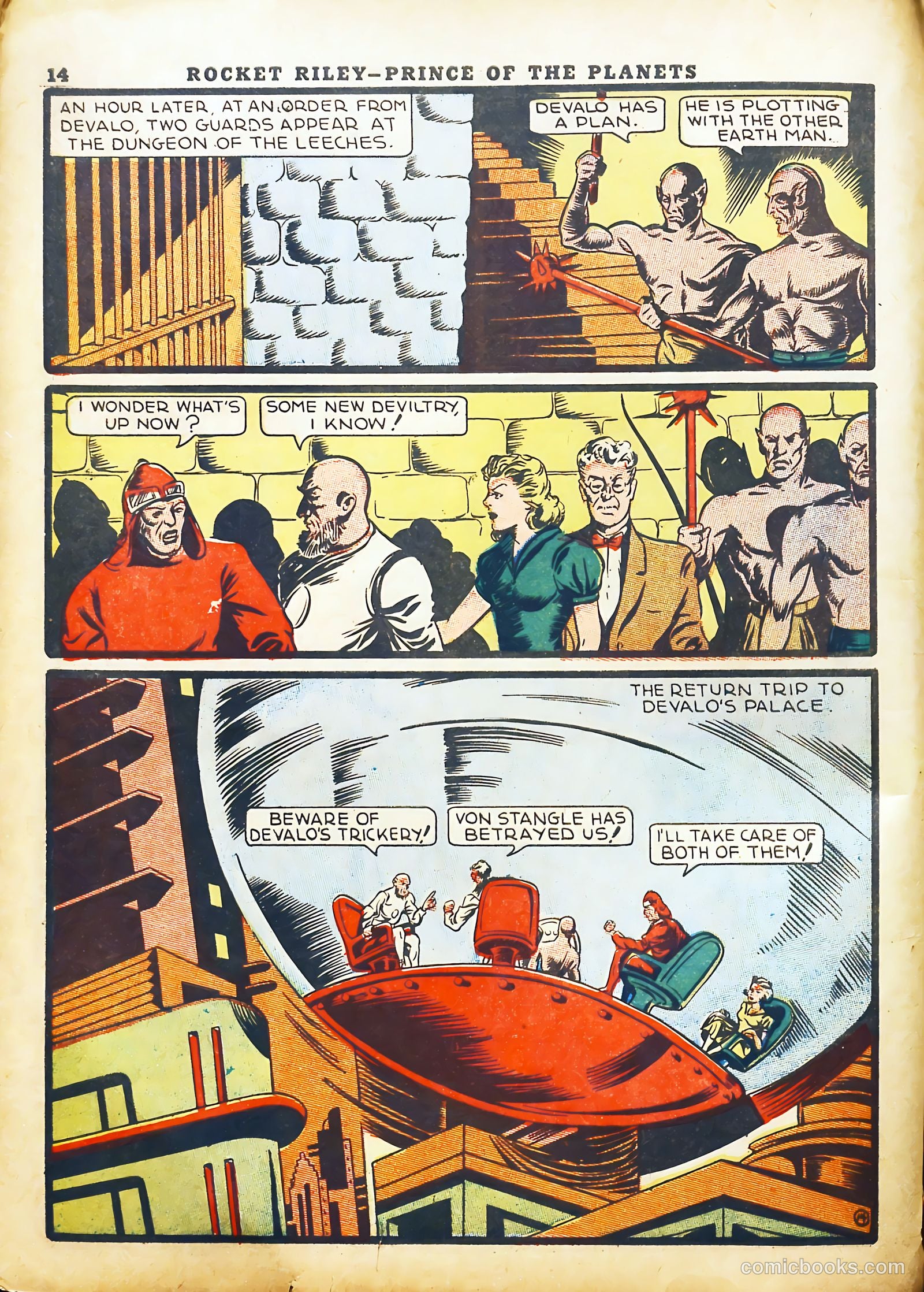 Rocket Comics #2 (1940) — page 16 of 69
