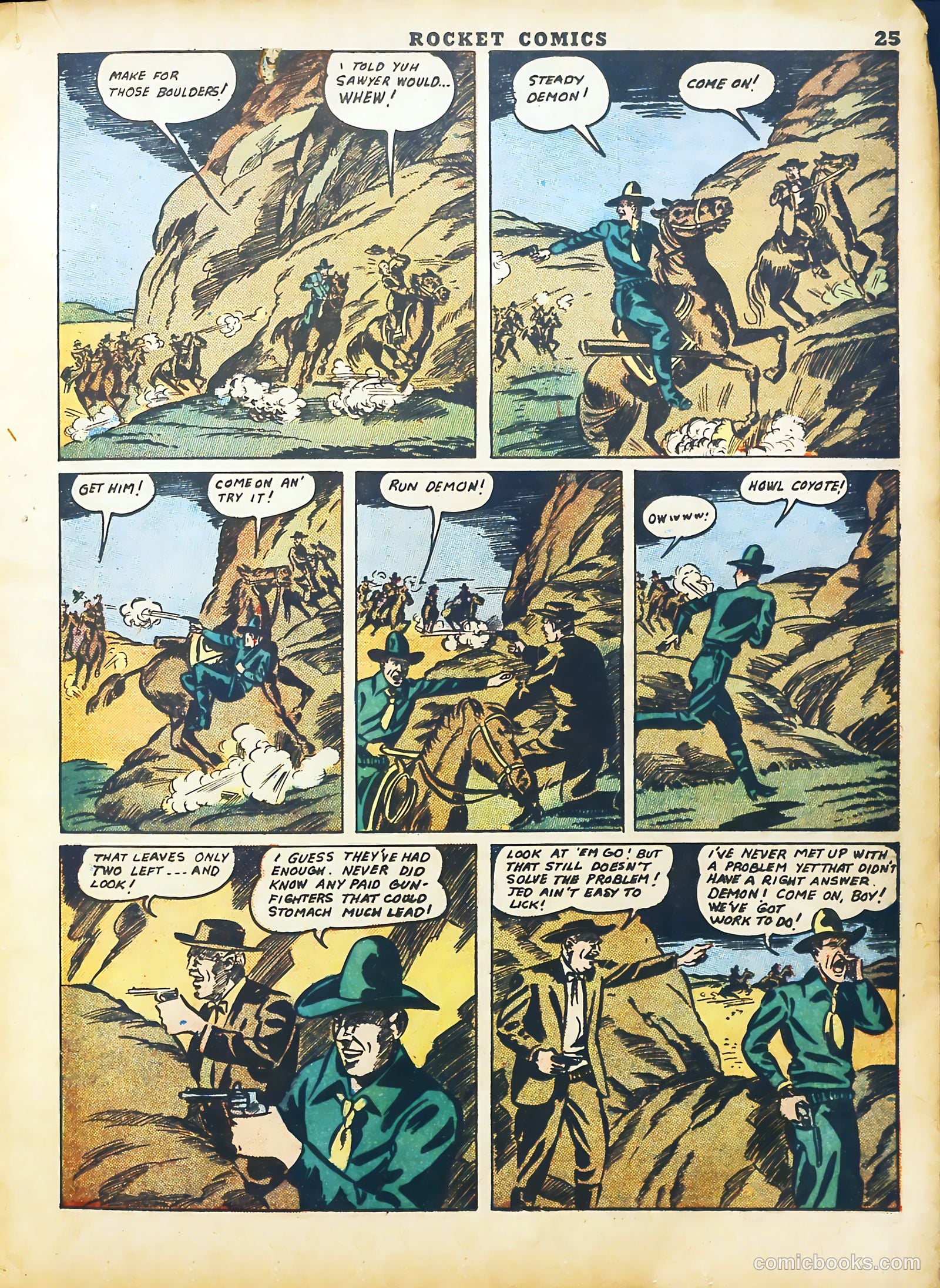 Rocket Comics #2 (1940) — page 27 of 69