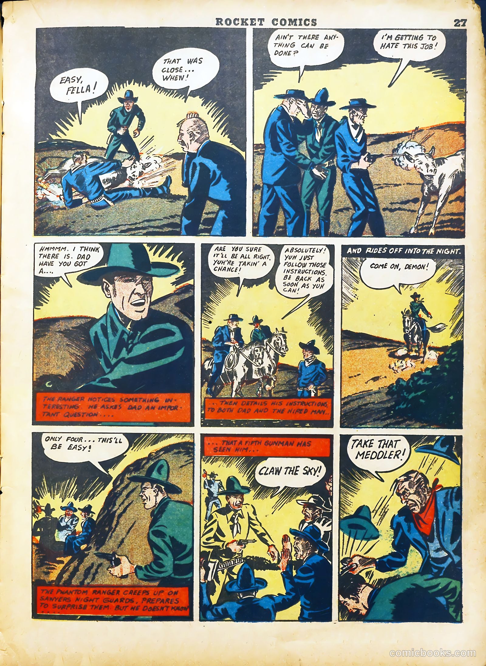 Rocket Comics #2 (1940) — page 29 of 69