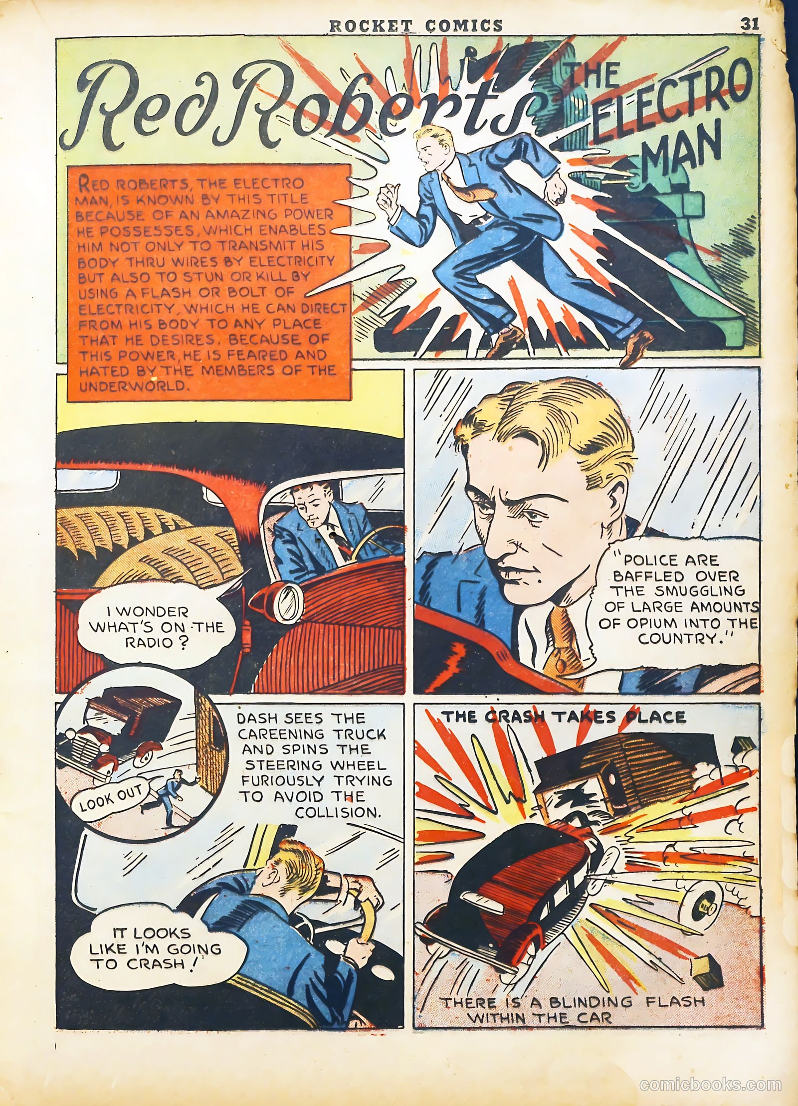 Rocket Comics #2 (1940) — page 33 of 69