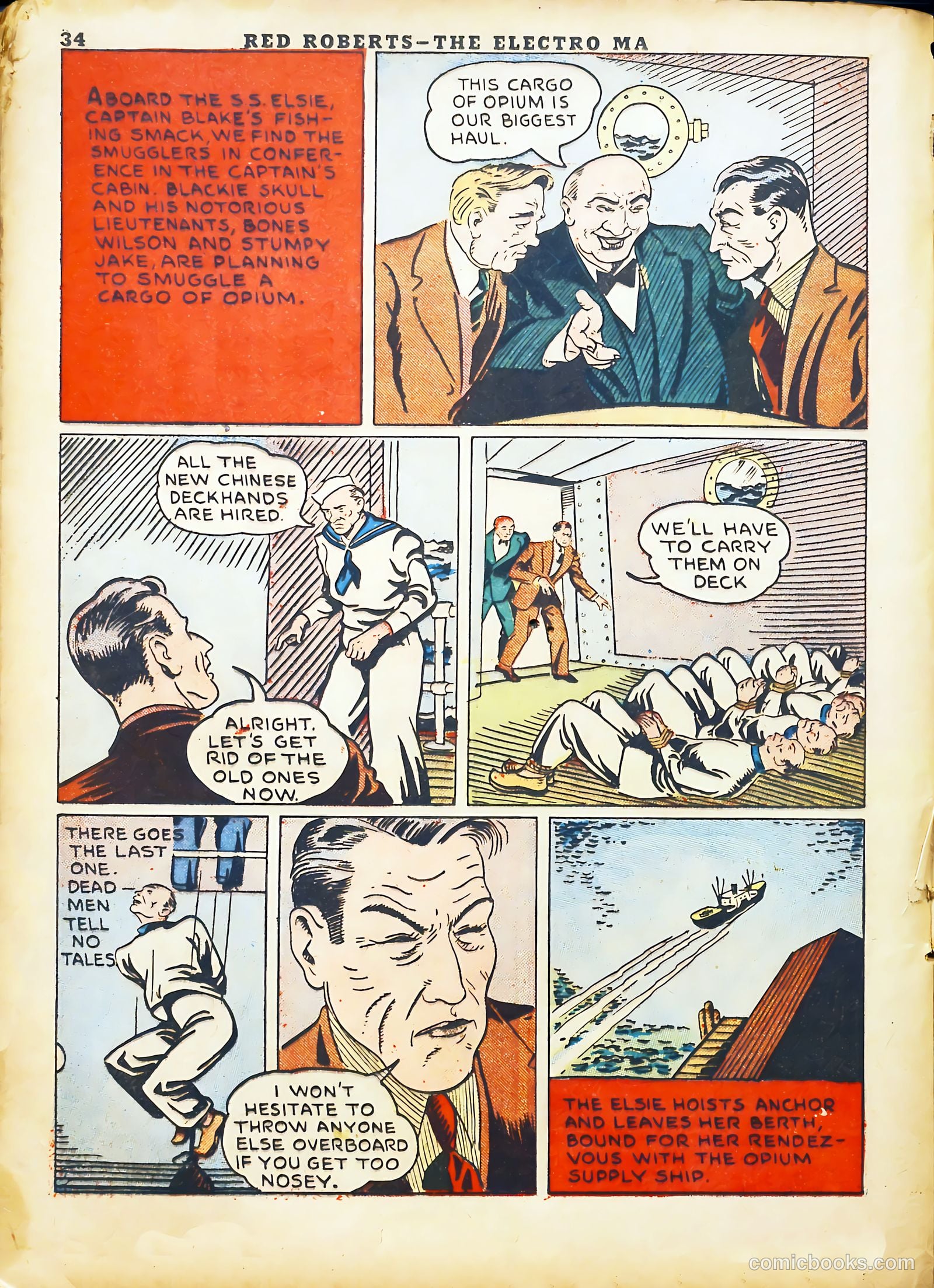 Rocket Comics #2 (1940) — page 36 of 69