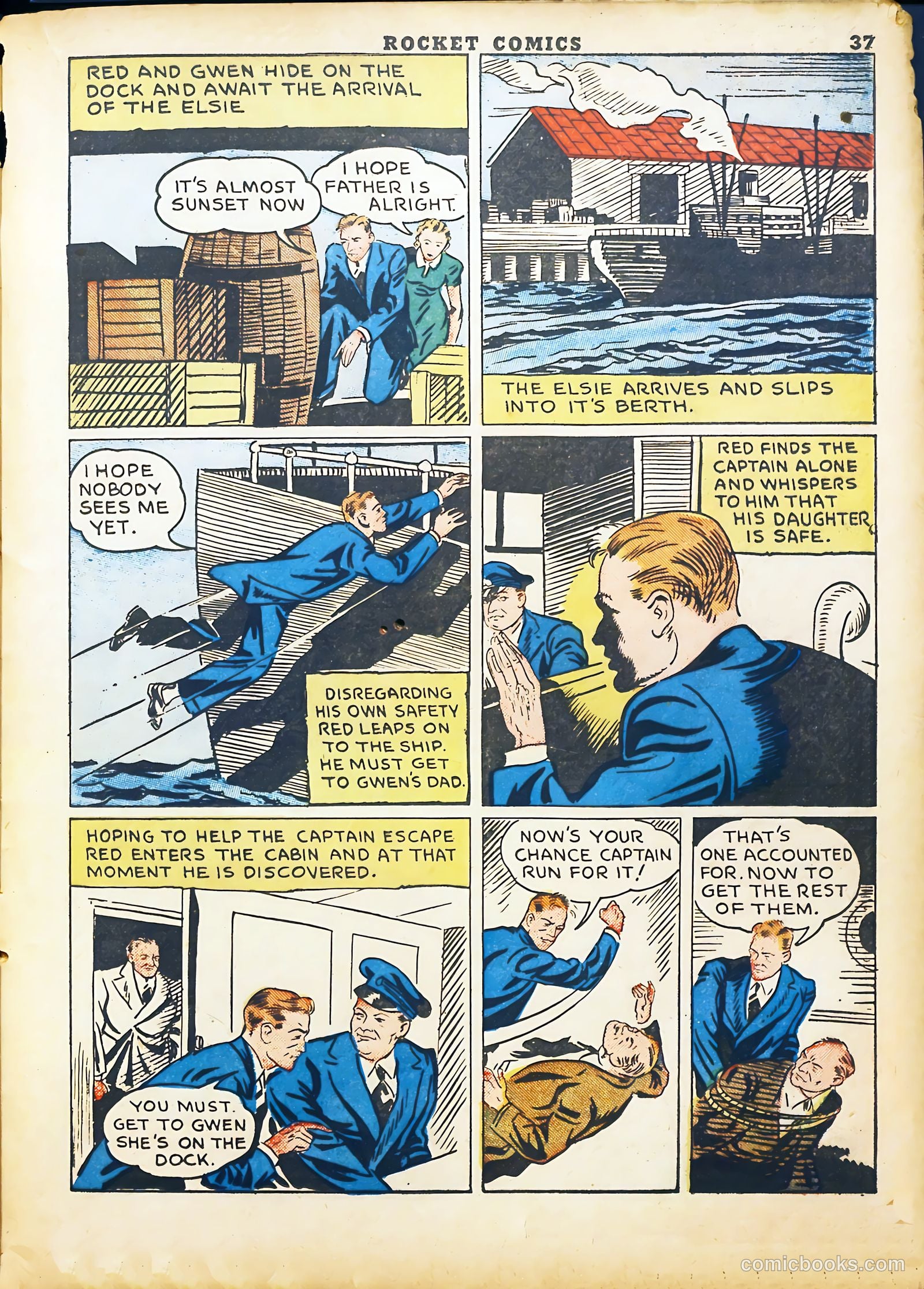 Rocket Comics #2 (1940) — page 39 of 69