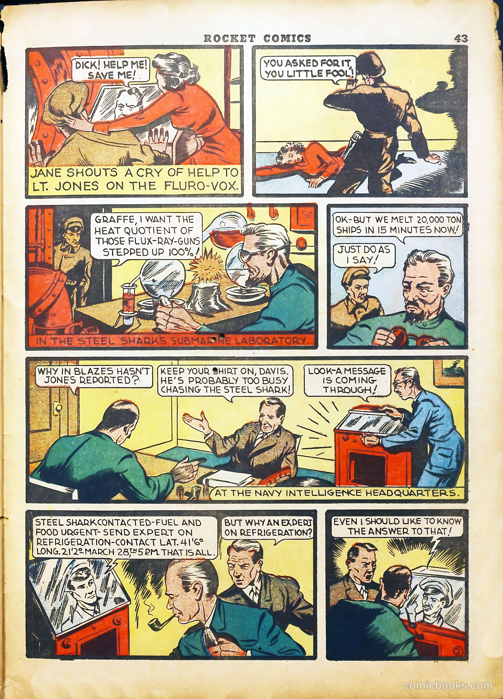 Rocket Comics #2 (1940) — page 45 of 69