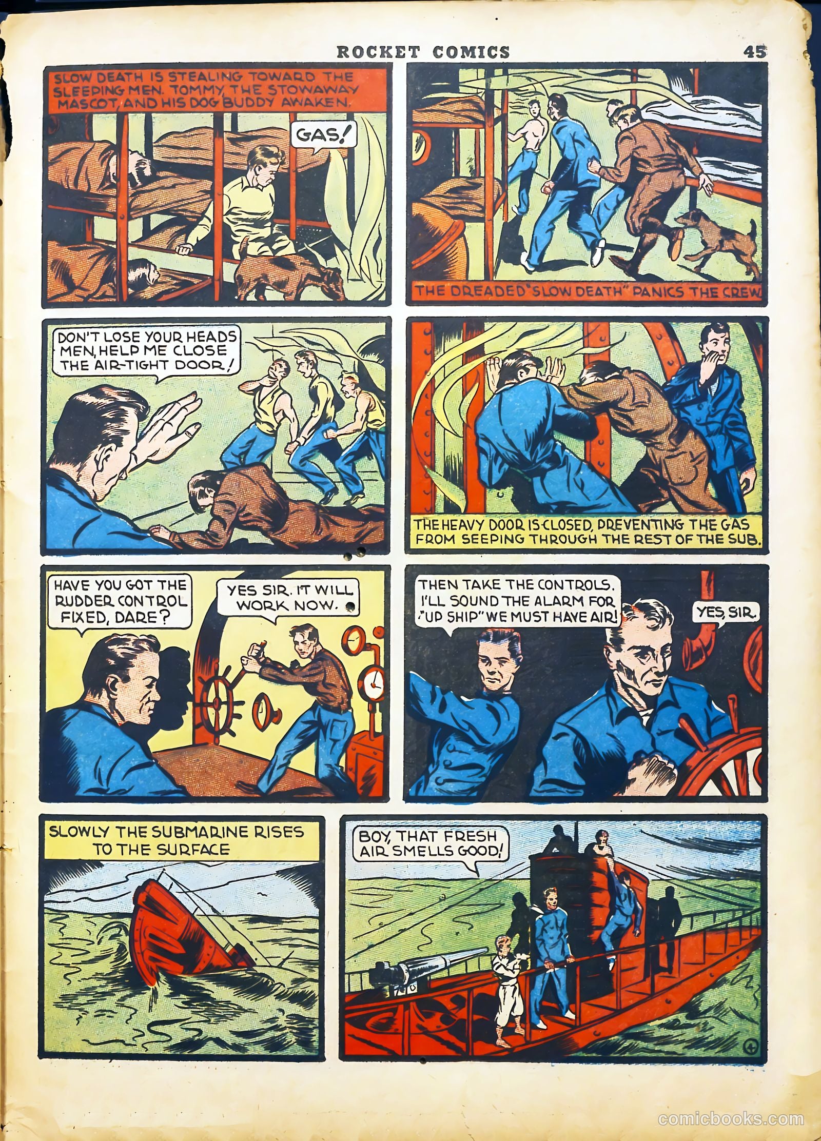 Rocket Comics #2 (1940) — page 47 of 69